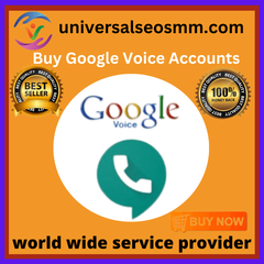 Buy Google Voice Accounts   |  Contact Us:  ➤Telegram: Universalseosmm    ➤WhatsApp: +1 315-355-7988 https://universalseosmm.com/product/buy-google-voice-accounts/