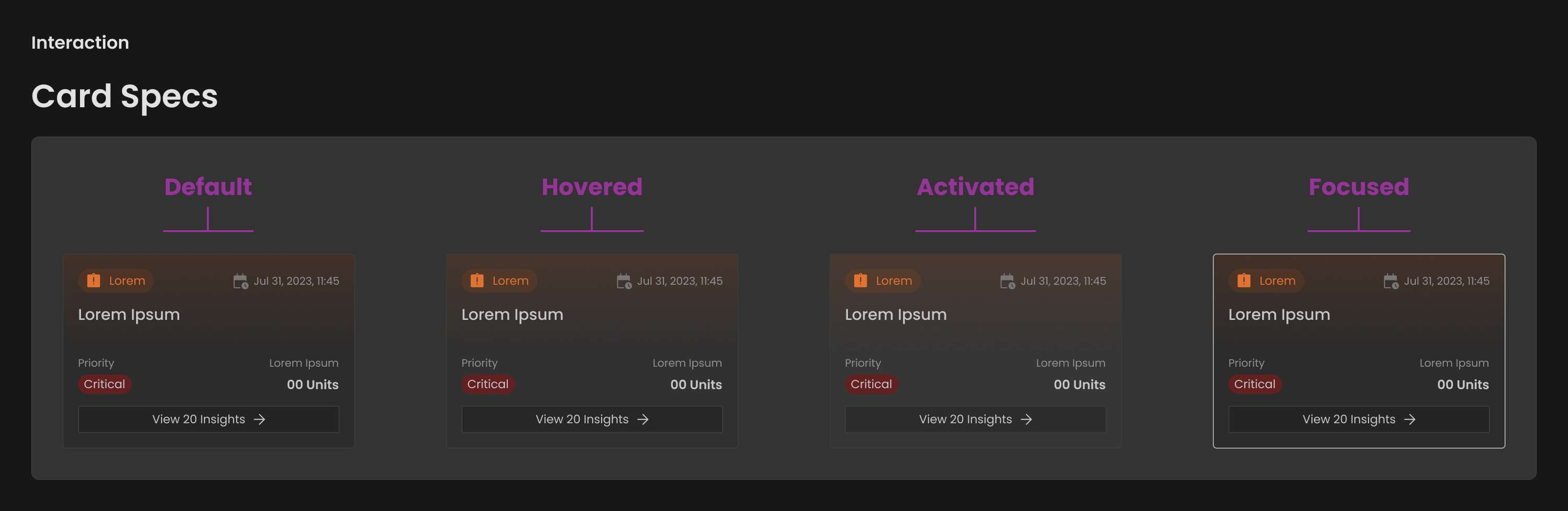 Insights Feature Redesign by Anthony Balsamo