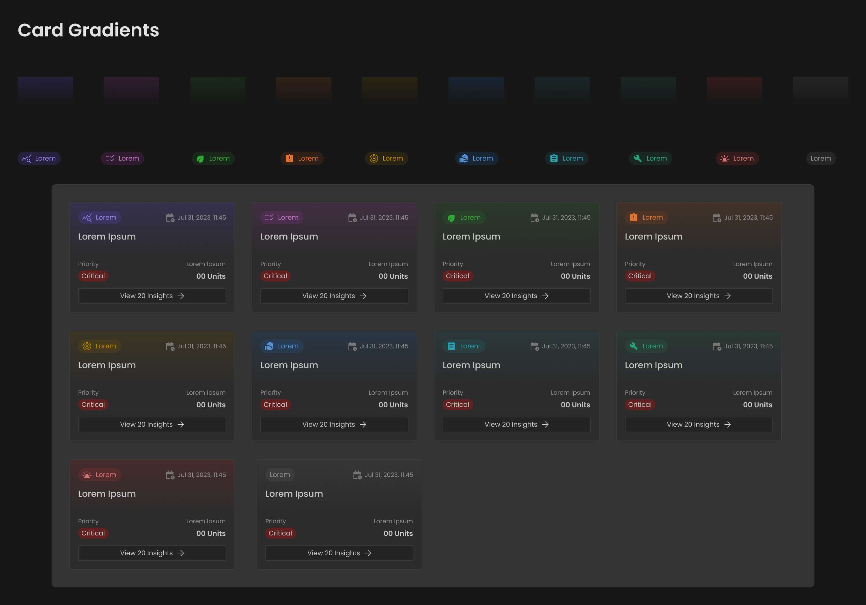 Insights Feature Redesign by Anthony Balsamo