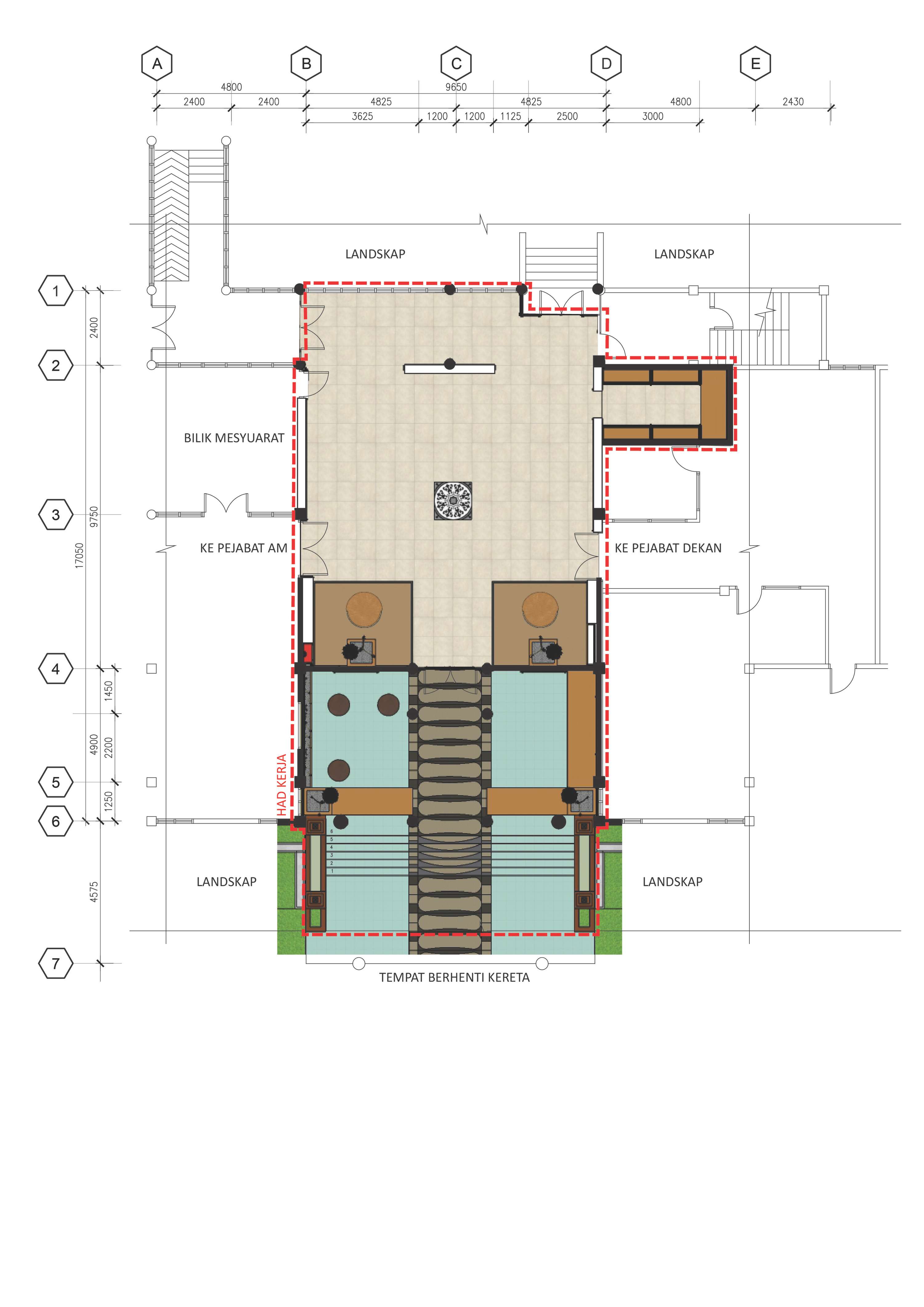 ID WORKS - Proposal ID Works for Main Lobby of UiTM Language Department by Lutfi Ibrahim