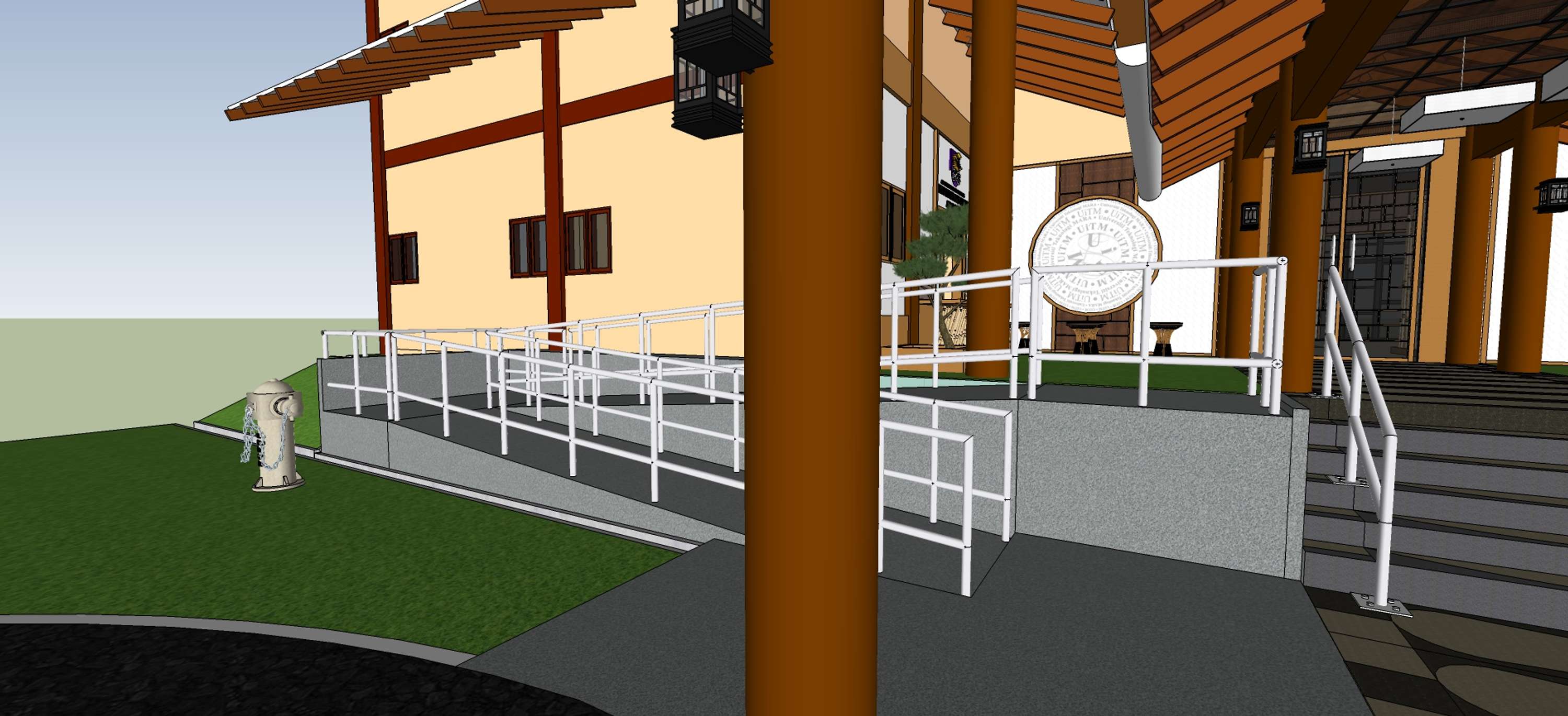 ID WORKS - Proposal ID Works for Main Lobby of UiTM Language Department by Lutfi Ibrahim