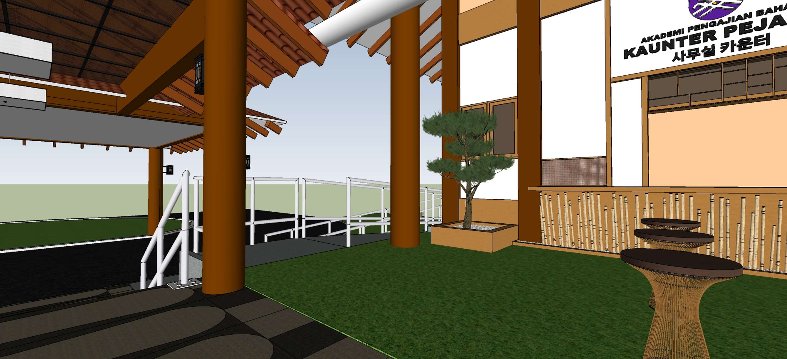 ID WORKS - Proposal ID Works for Main Lobby of UiTM Language Department by Lutfi Ibrahim