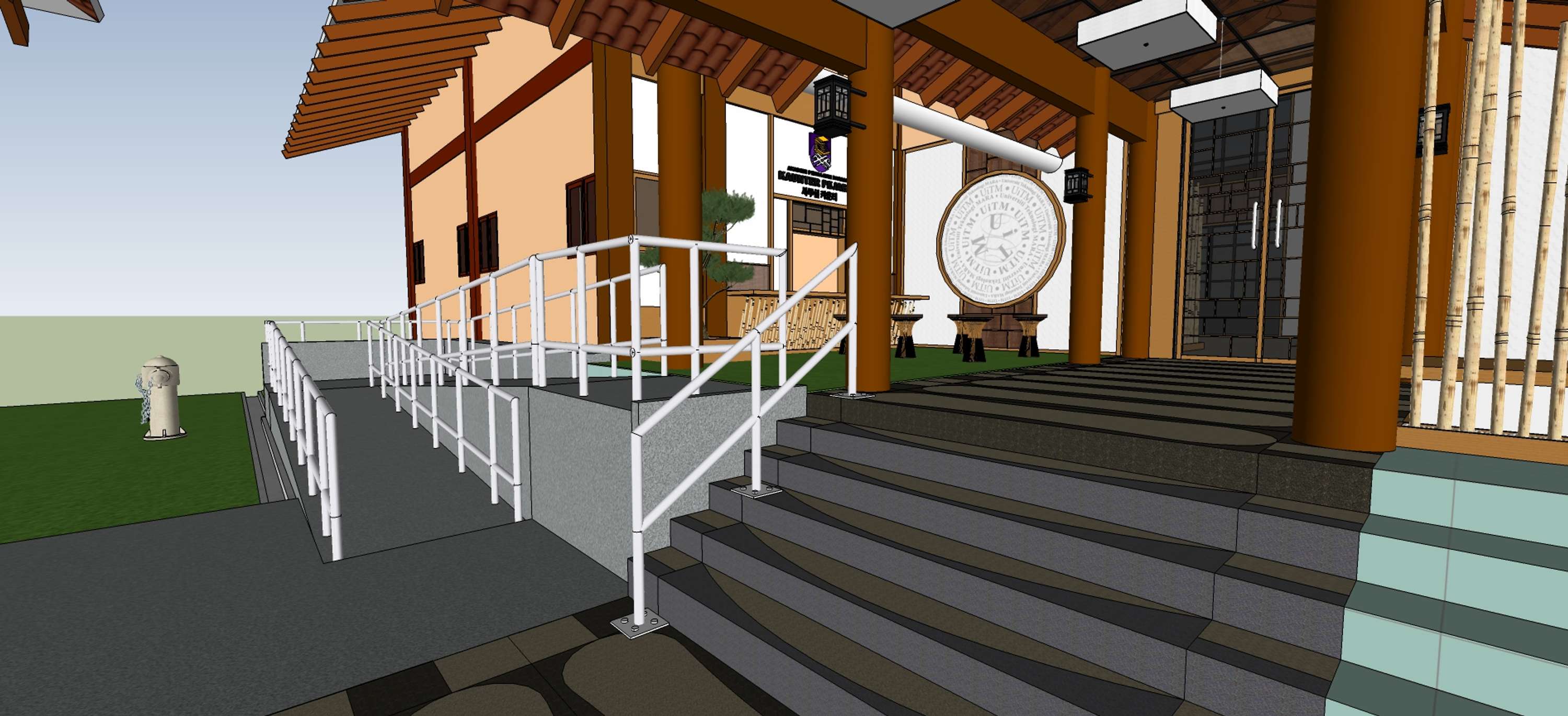 ID WORKS - Proposal ID Works for Main Lobby of UiTM Language Department by Lutfi Ibrahim