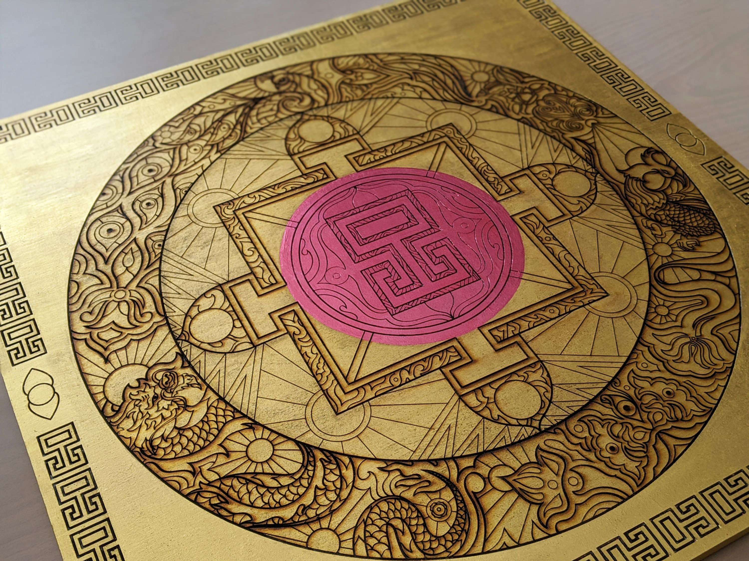 'The Guided Journey' Mandala Collection by - Eccentric O -