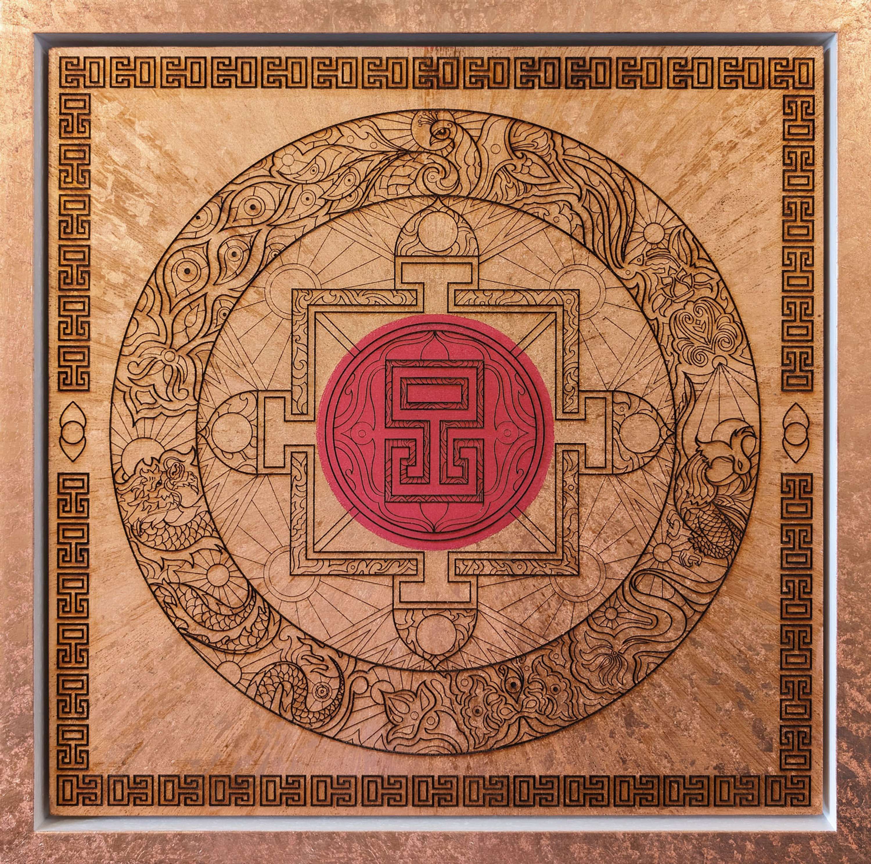 'The Guided Journey' Mandala Collection by - Eccentric O -