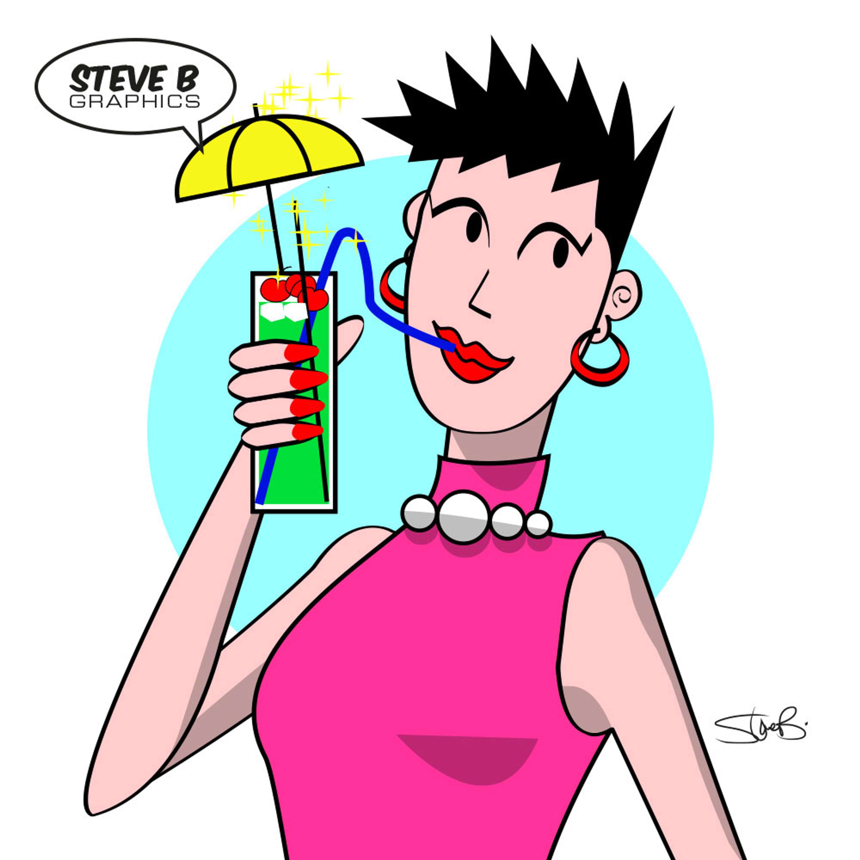 Vector Character Designs by Steve Brown