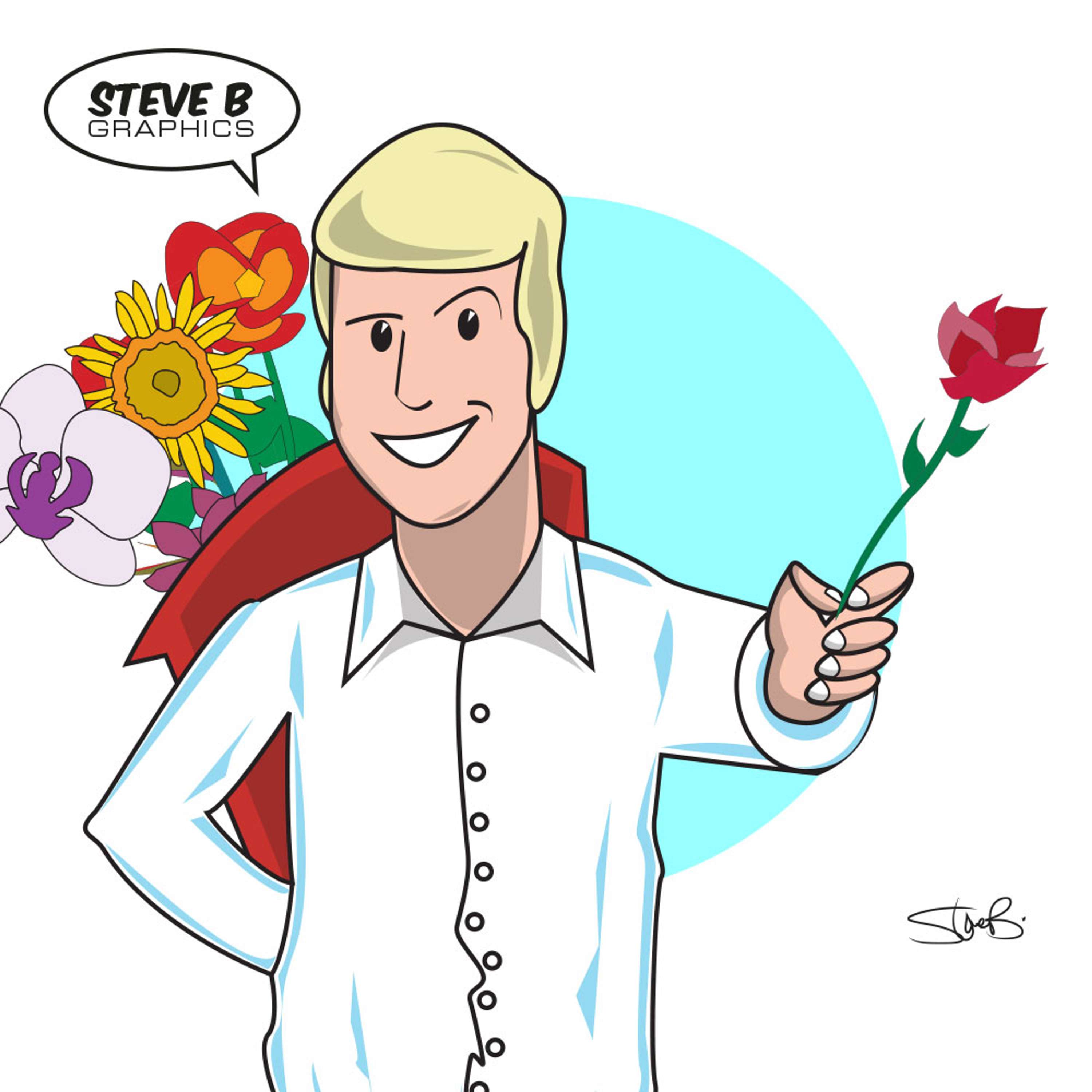 Vector Character Designs by Steve Brown