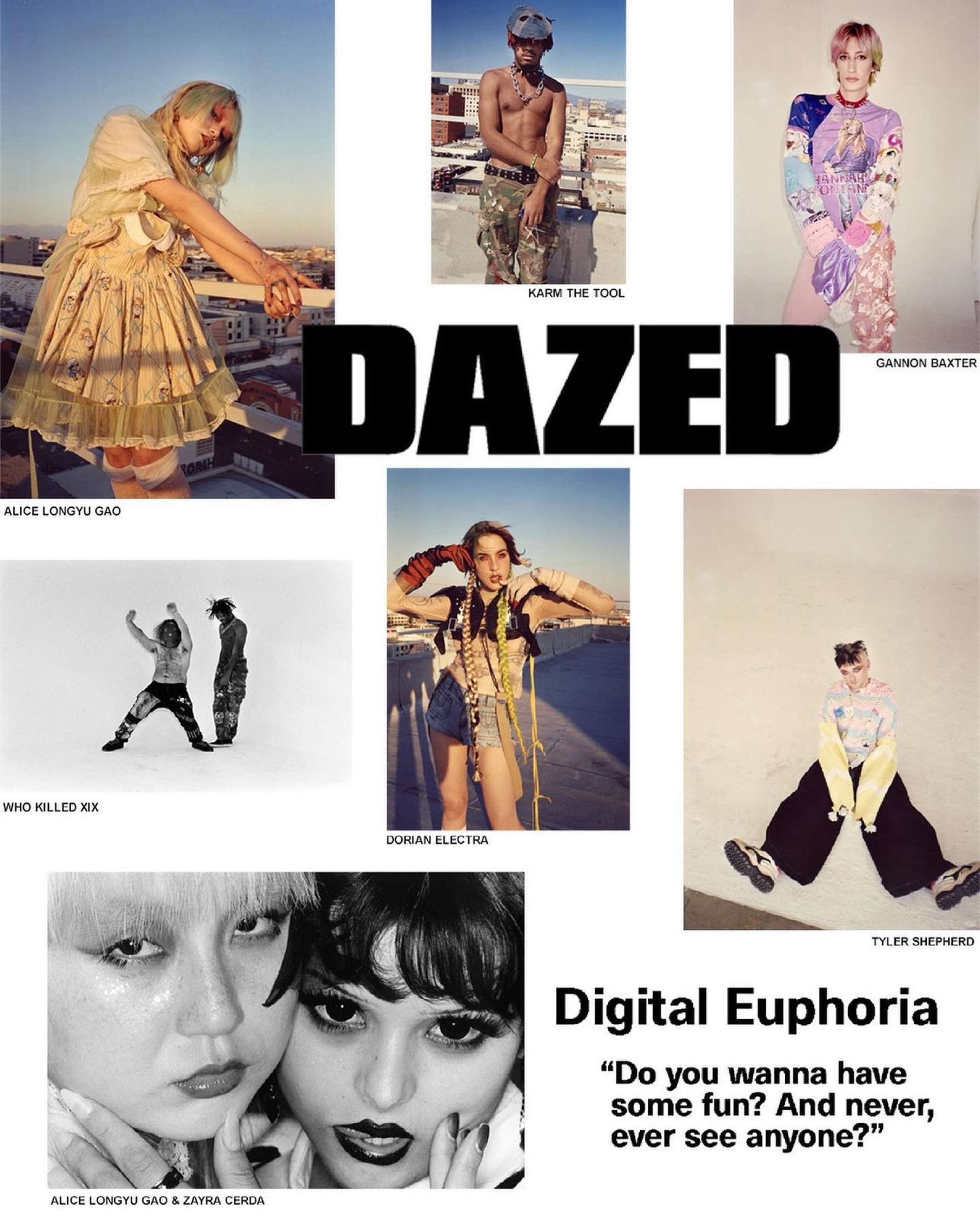 Digital Euphoria | Dazed Summer 2021 Print Issue by SUBCULTURE 