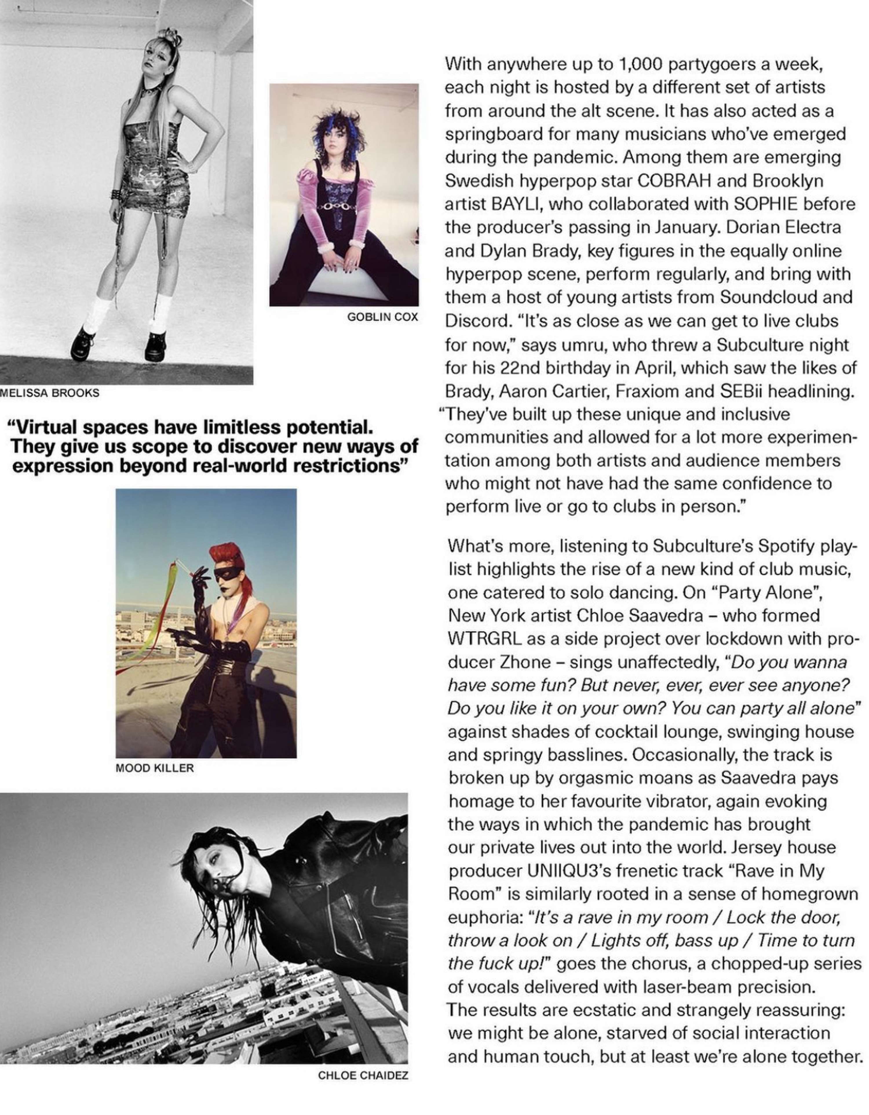 Digital Euphoria | Dazed Summer 2021 Print Issue by SUBCULTURE 