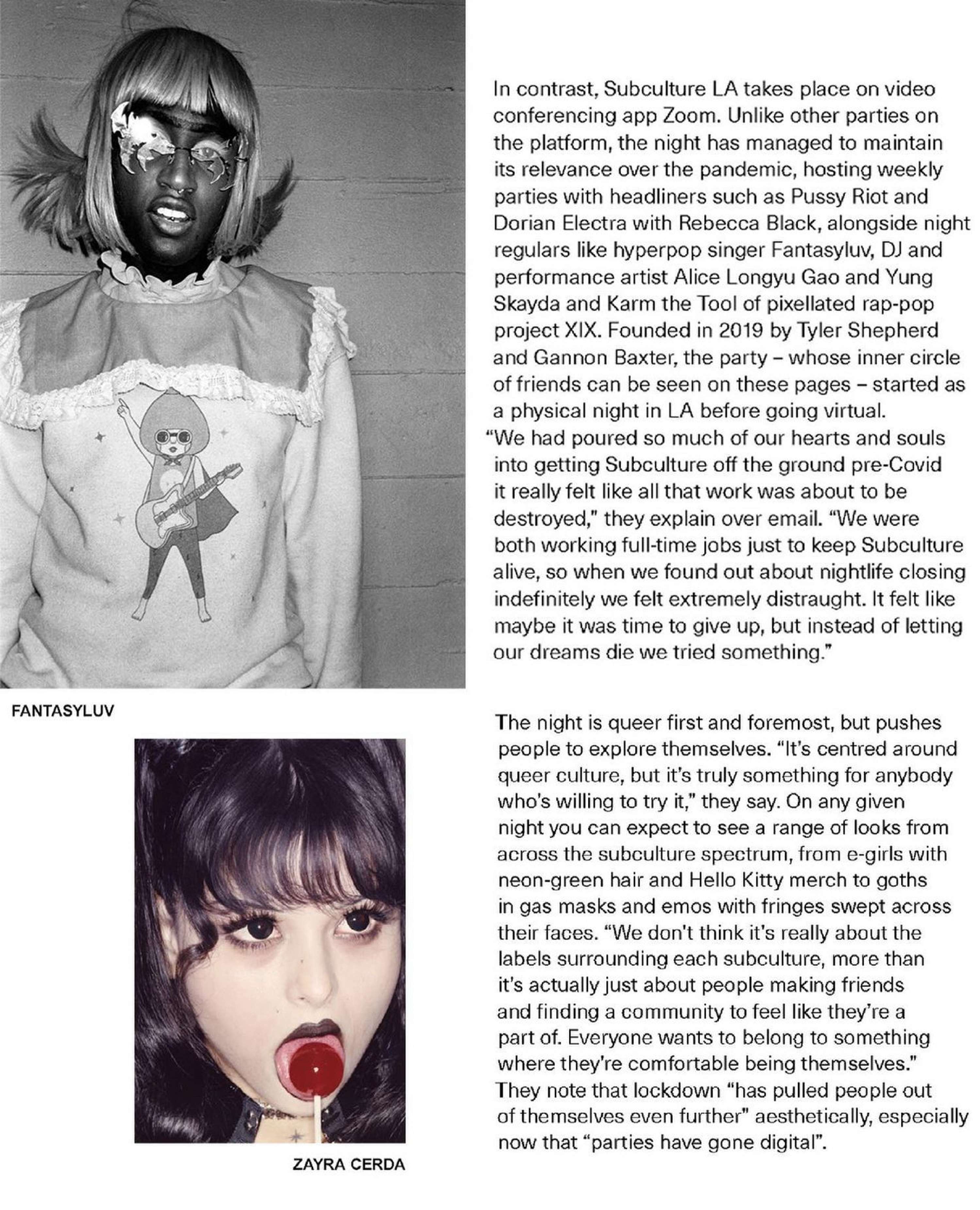 Digital Euphoria | Dazed Summer 2021 Print Issue by SUBCULTURE 