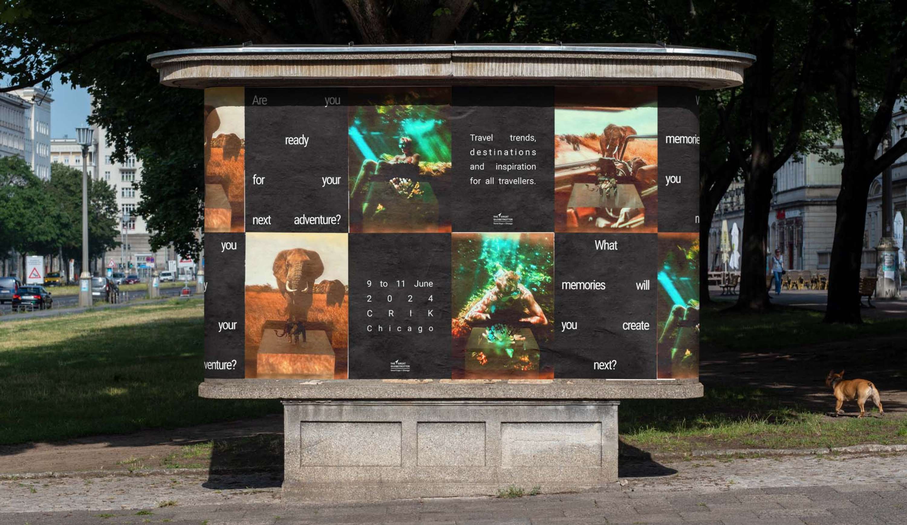Travel Expo Art Direction, Campaign Concept and Execution and App Design by Miguel Angel Martinez