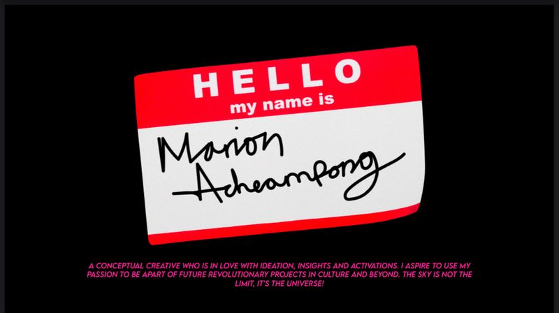 Looking for my next freelance Gig here's my portfolio have fun! by Marion Acheampong
