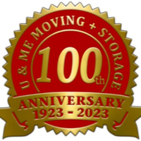 U & Me Moving and Storage logo