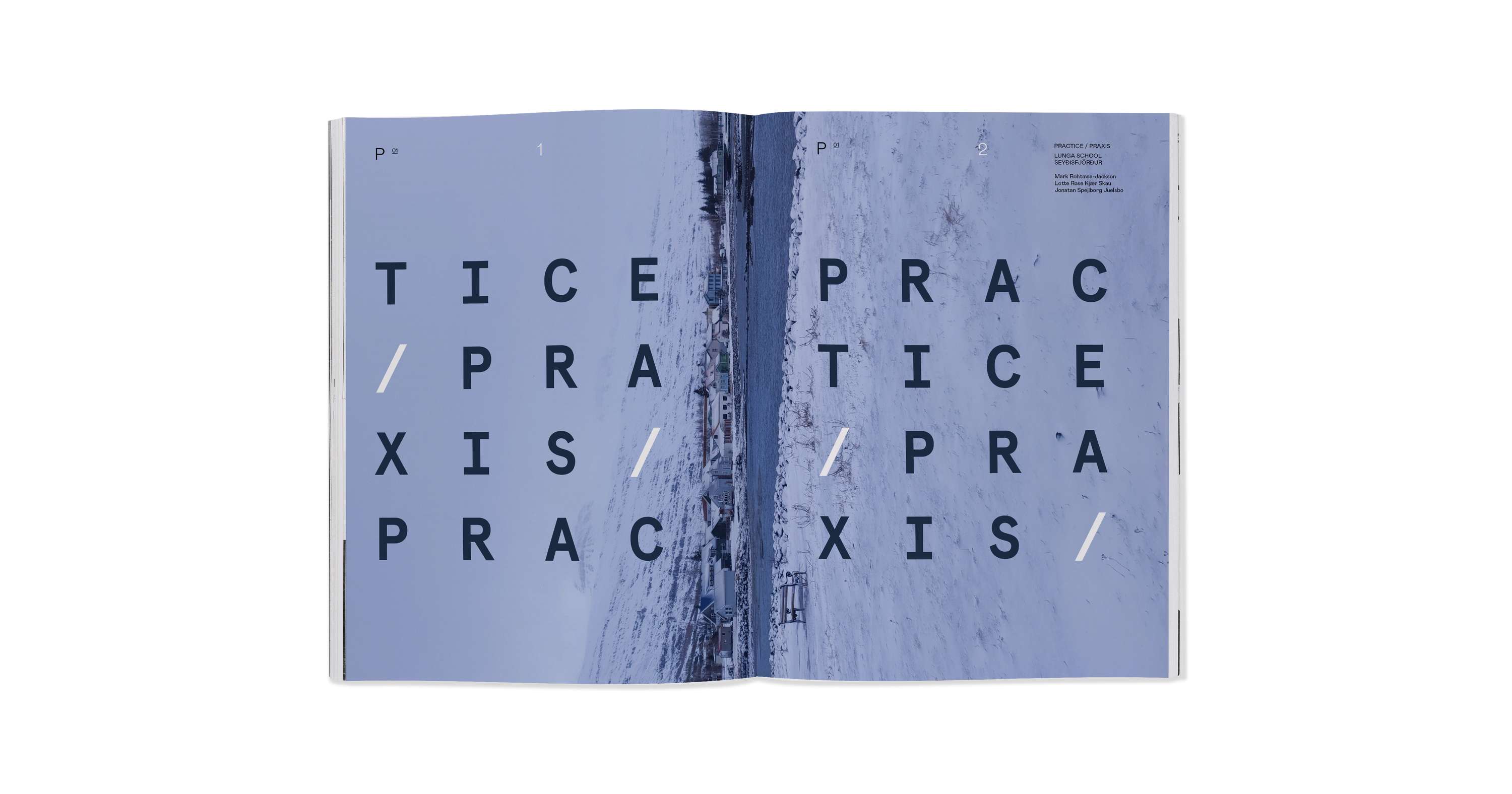 UNLEARNING edition of SLUICE designed by CHK Design by Christian Küsters