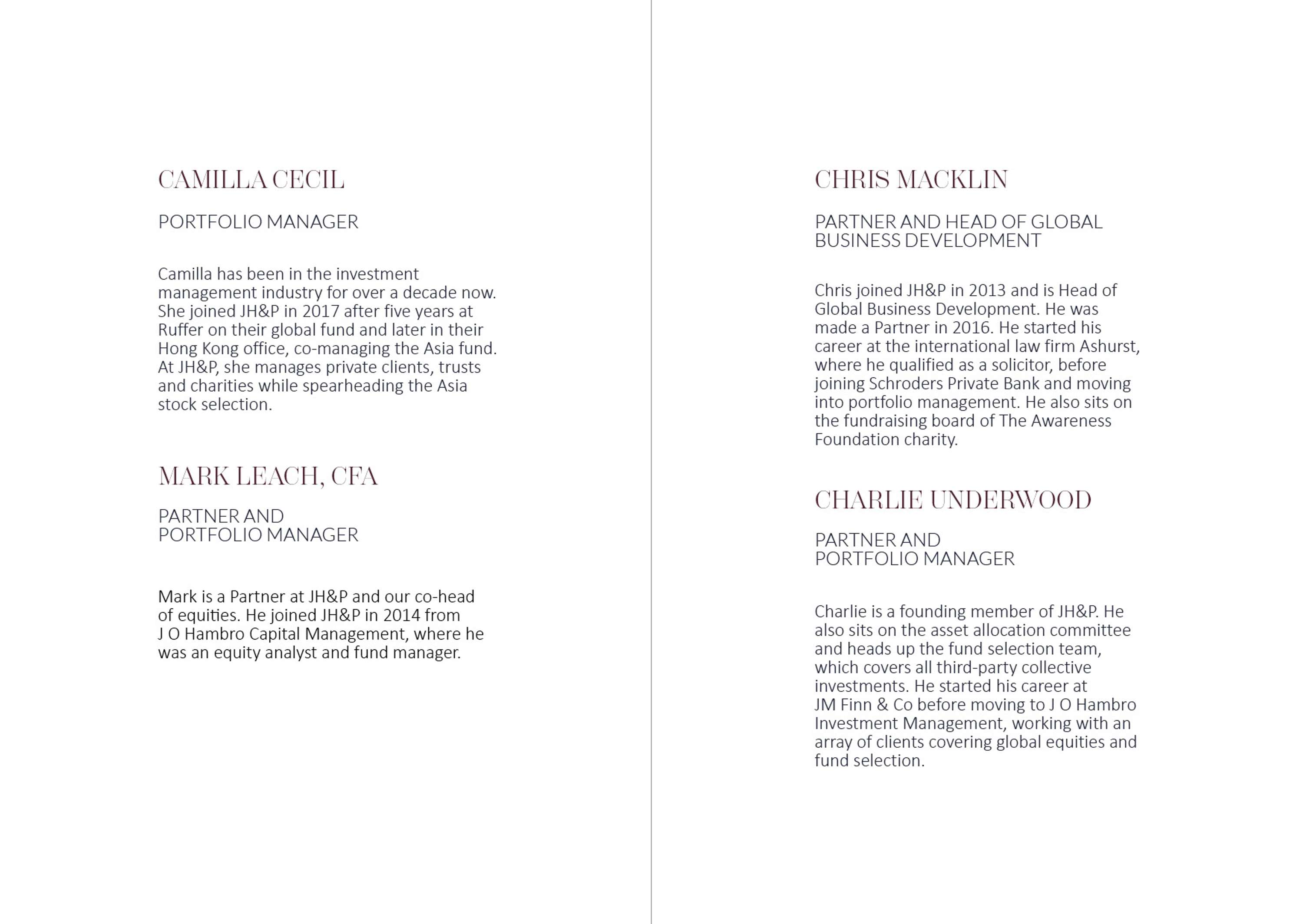 A5 Brochure Design | Digital & Print  | JHP by Ellissa White