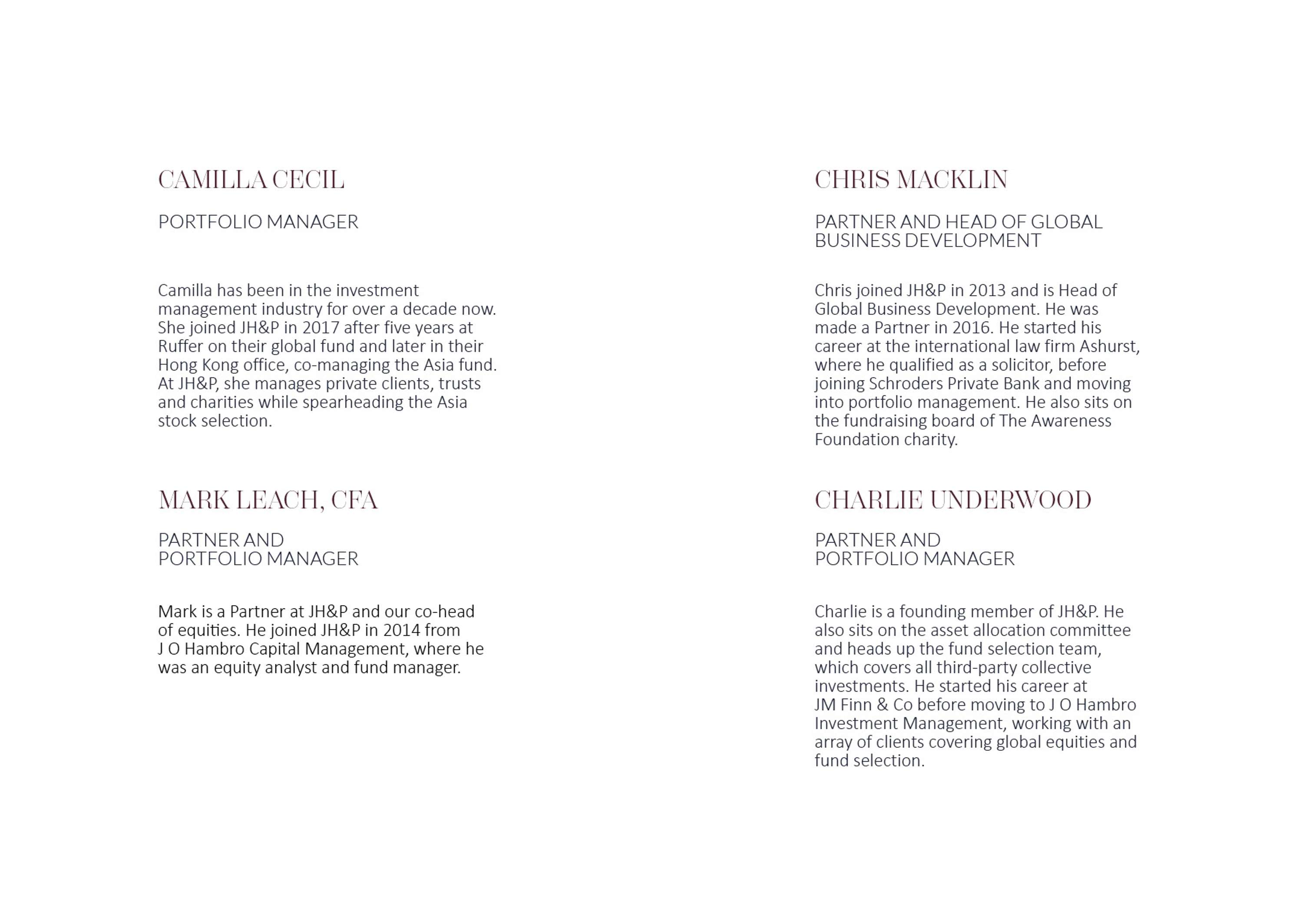 A5 Brochure Design | Digital & Print  | JHP by Ellissa White
