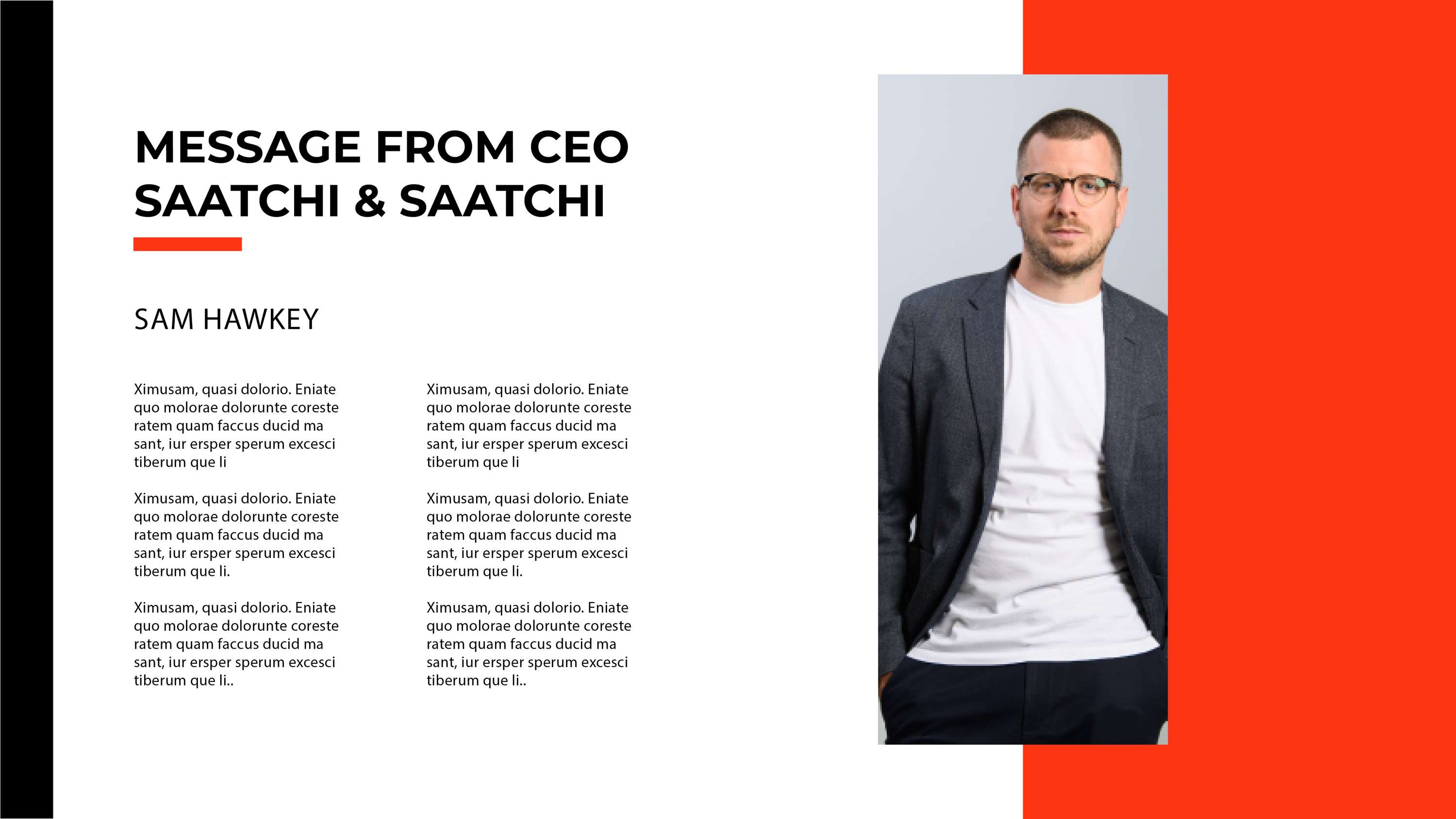Report template design | Saatchi & Saatchi by Ellissa White