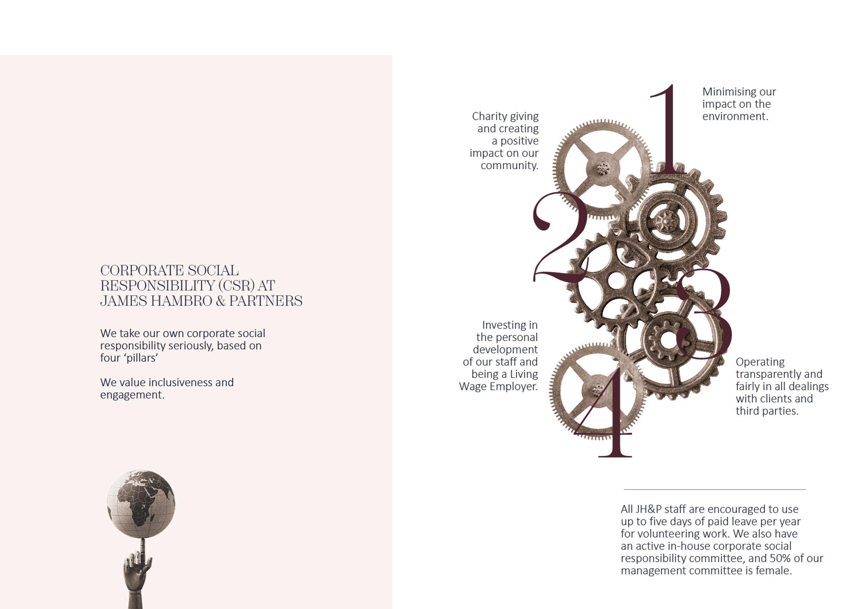 A5 Brochure Design | Digital & Print  | JHP by Ellissa White
