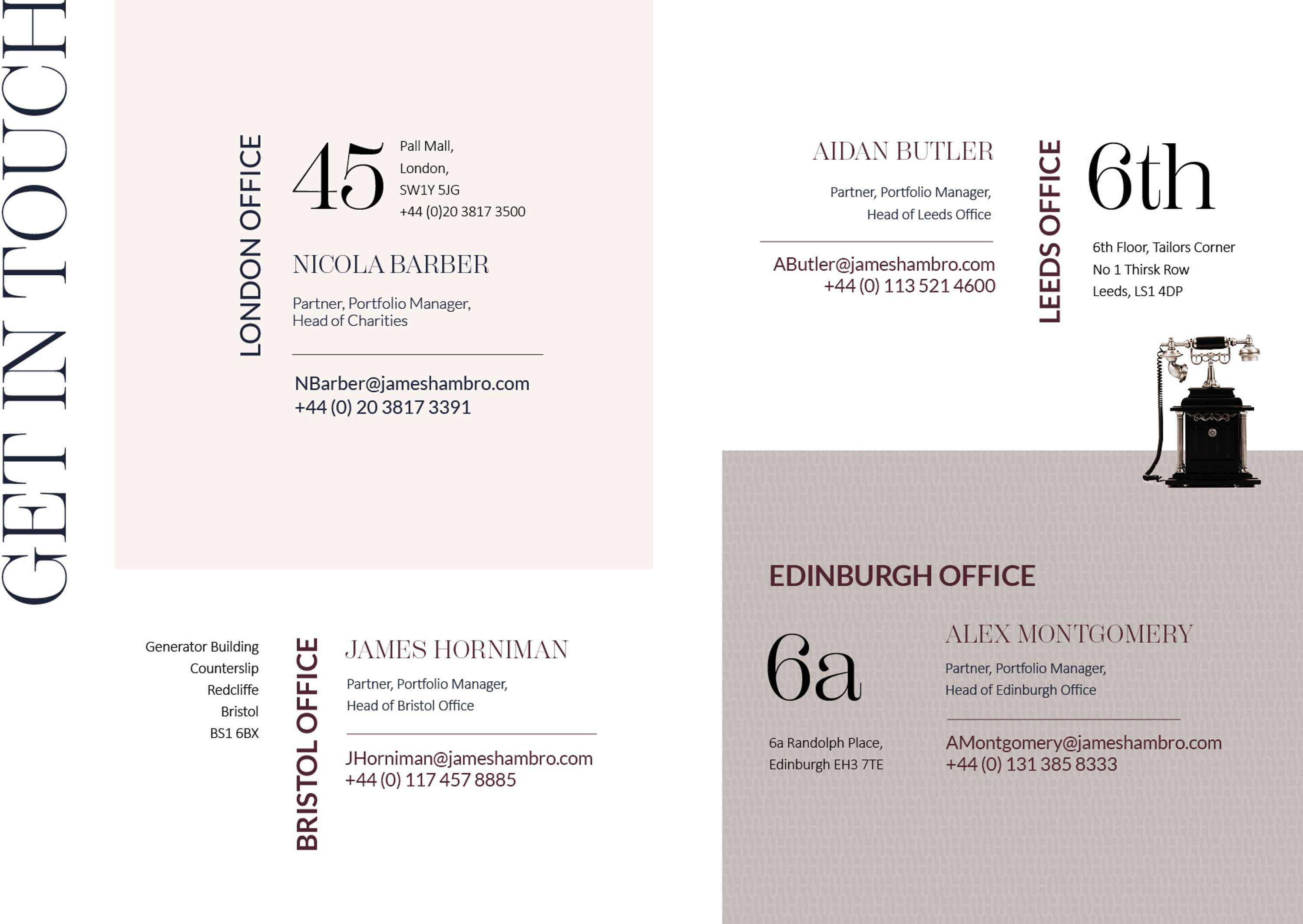 A5 Brochure Design | Digital & Print  | JHP by Ellissa White