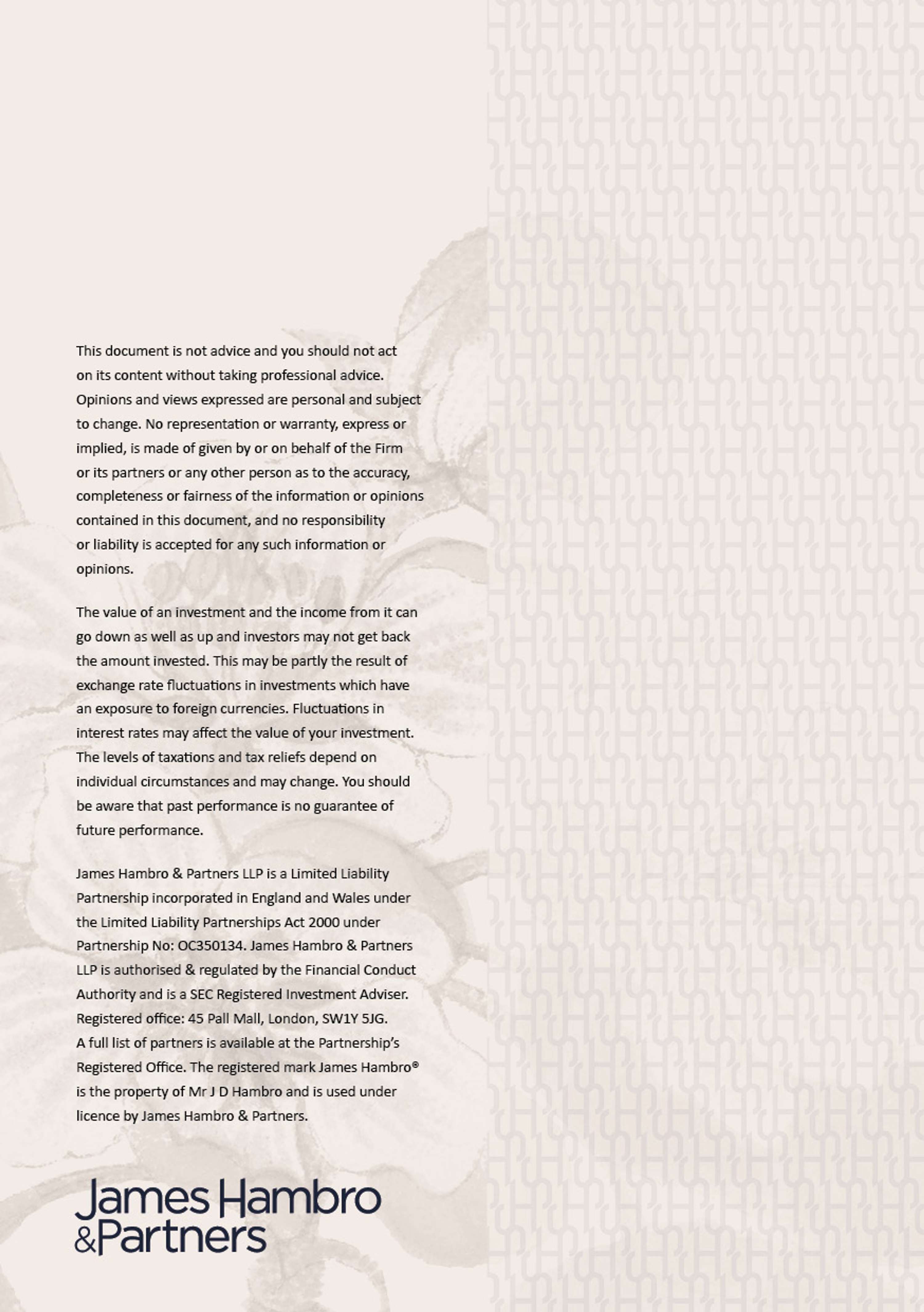 A5 Brochure Design | Digital & Print  | JHP by Ellissa White