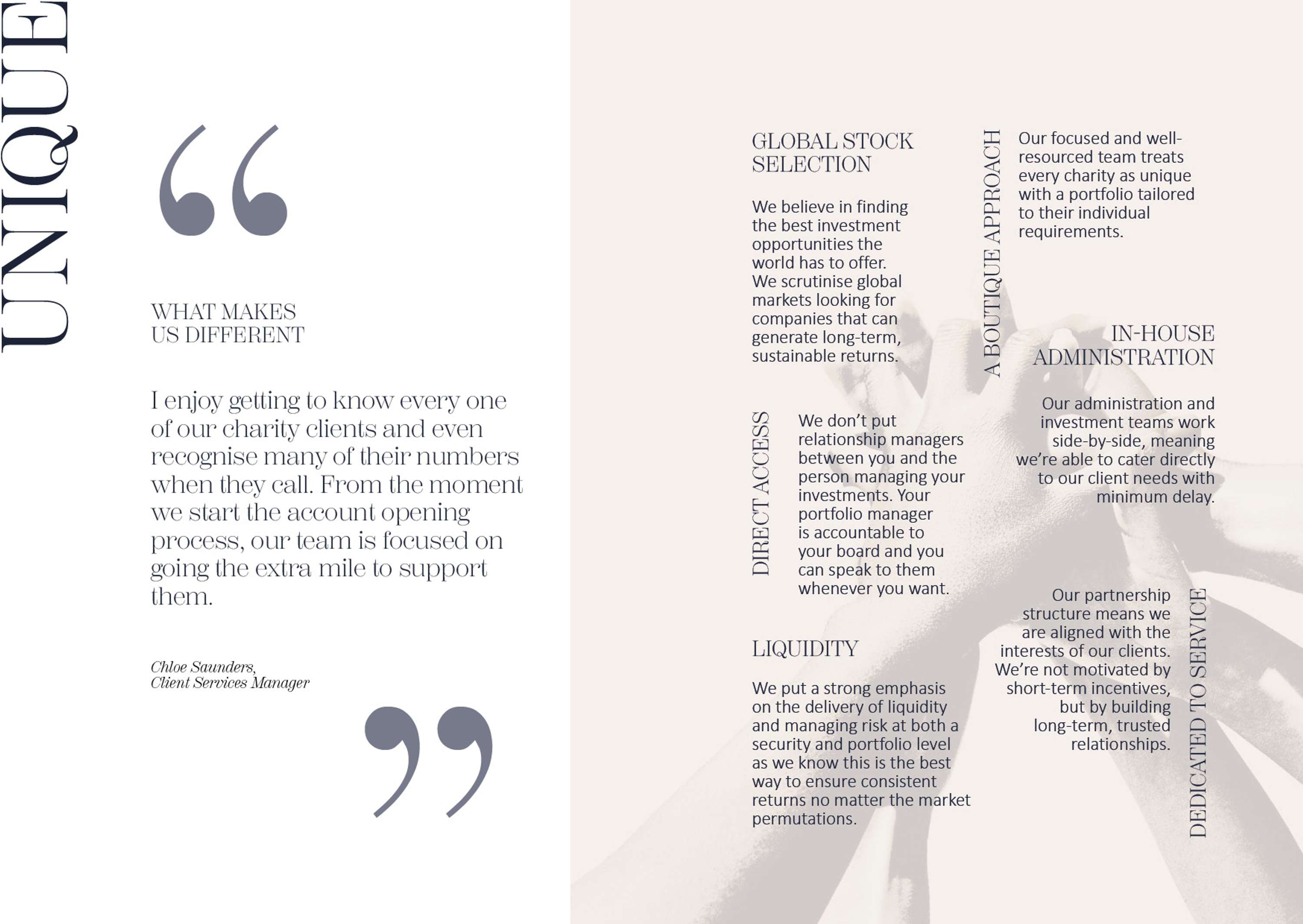 A5 Brochure Design | Digital & Print  | JHP by Ellissa White