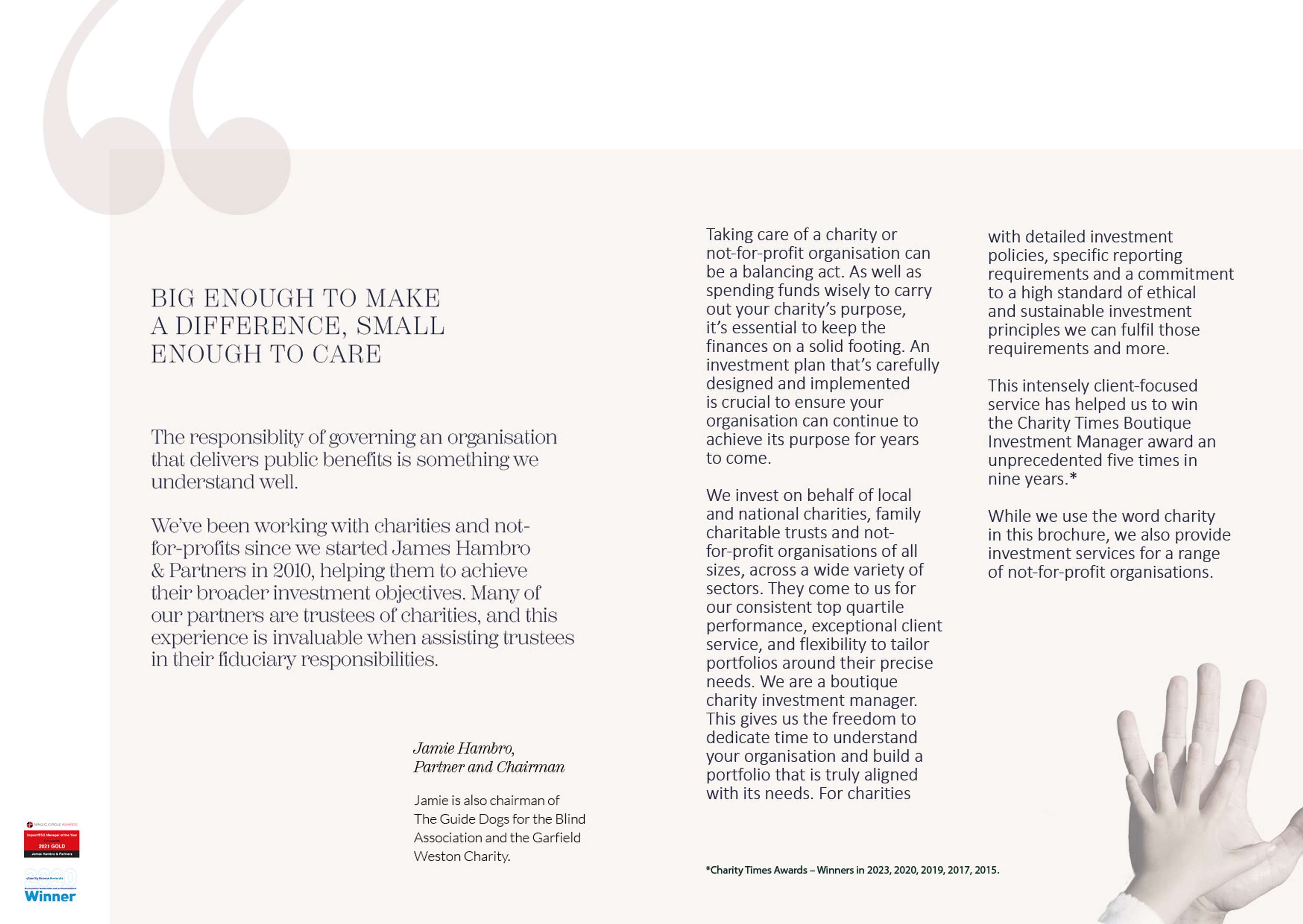 A5 Brochure Design | Digital & Print  | JHP by Ellissa White