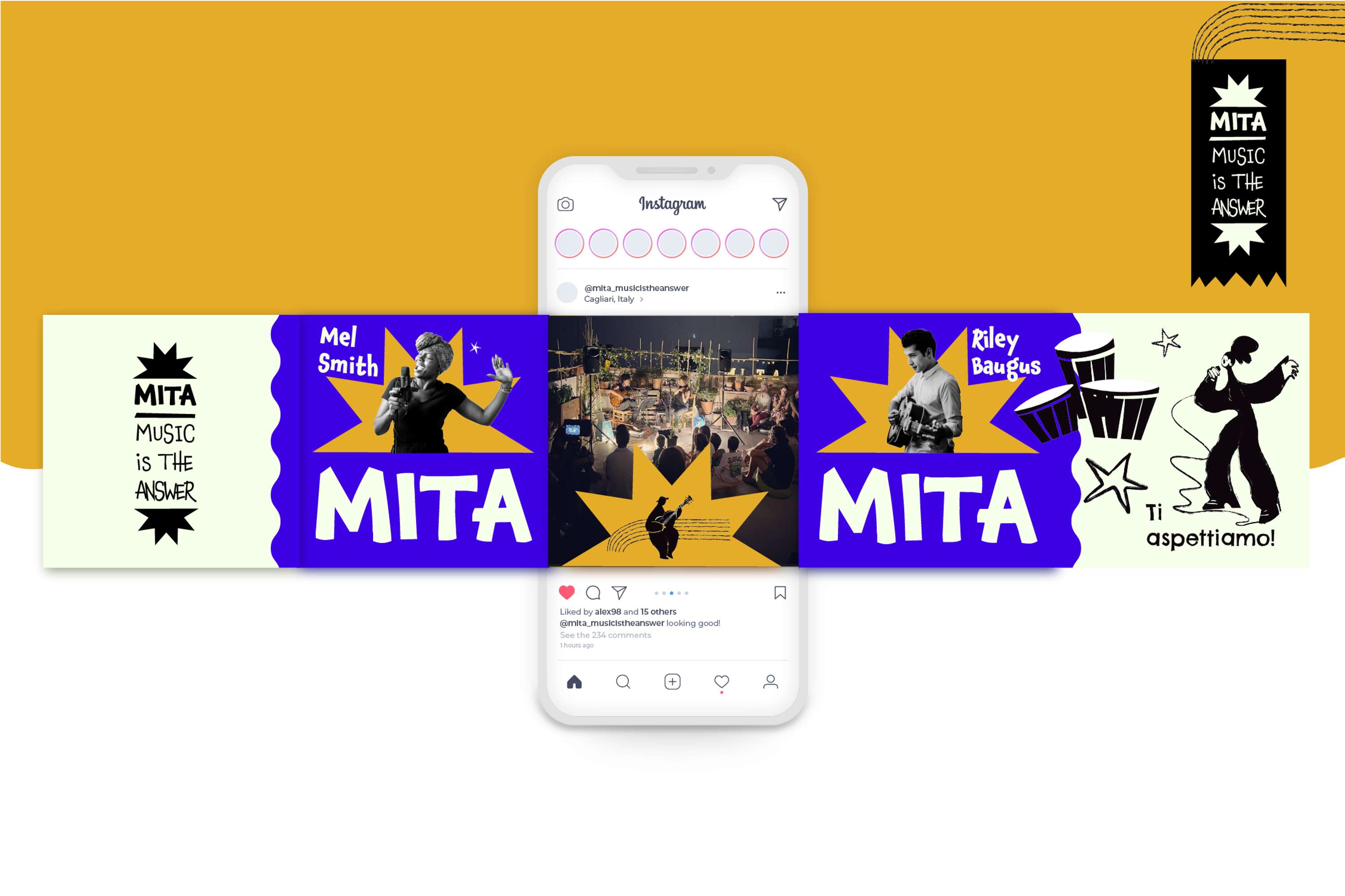 MITA- Visual Identity by Manuela Fiori