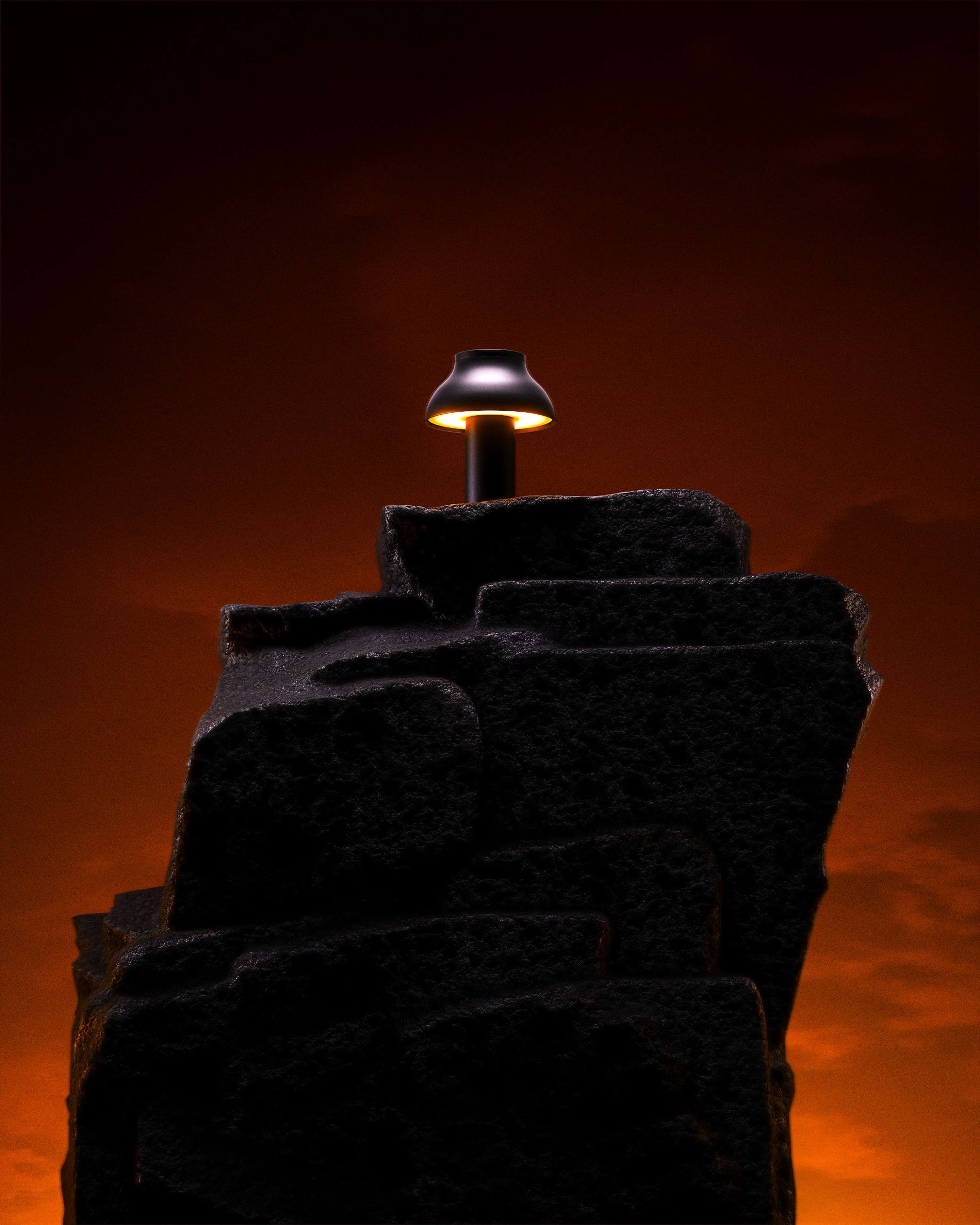 PC Table Lamp by Dylan Godfrey