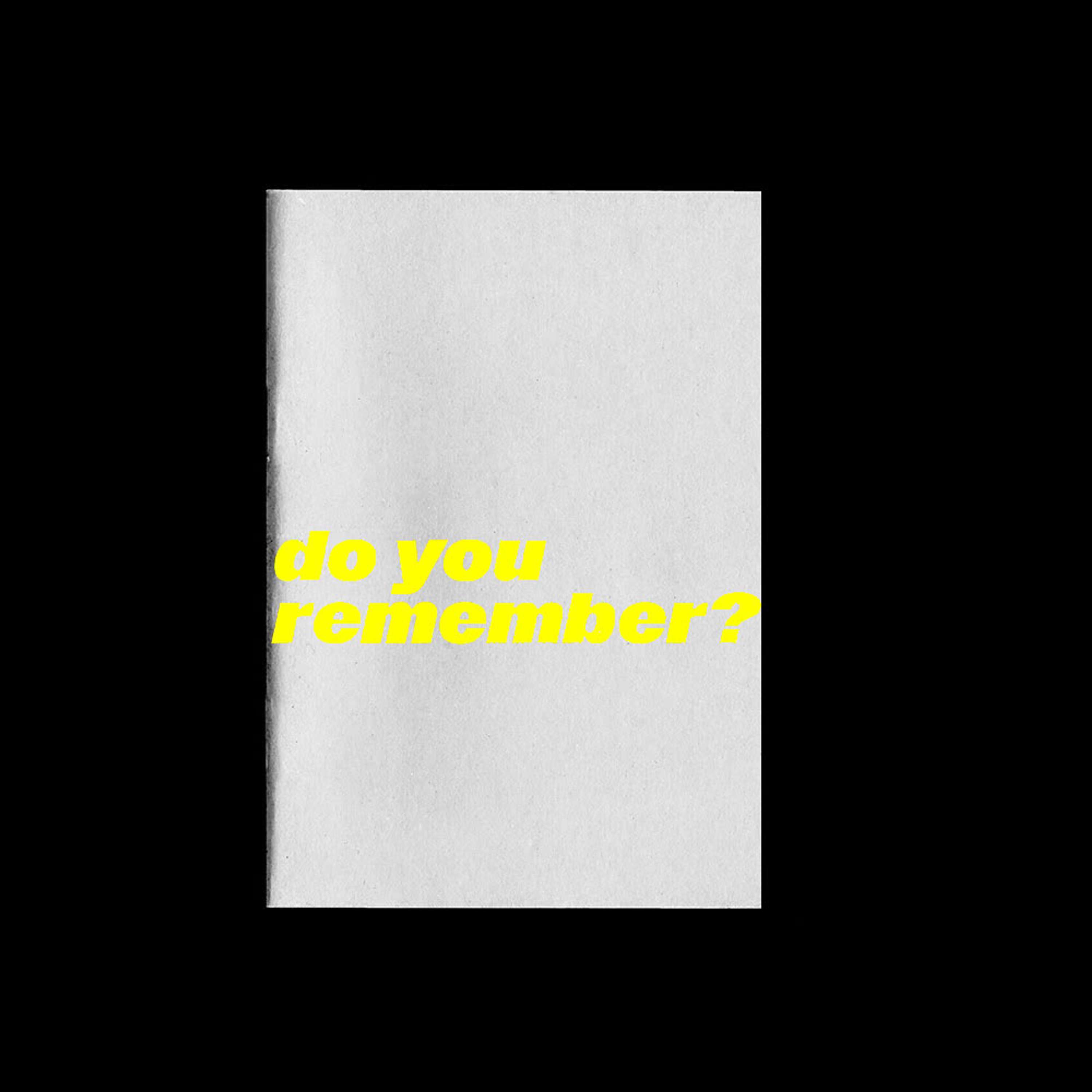 Do you remember? by Paula Llinas