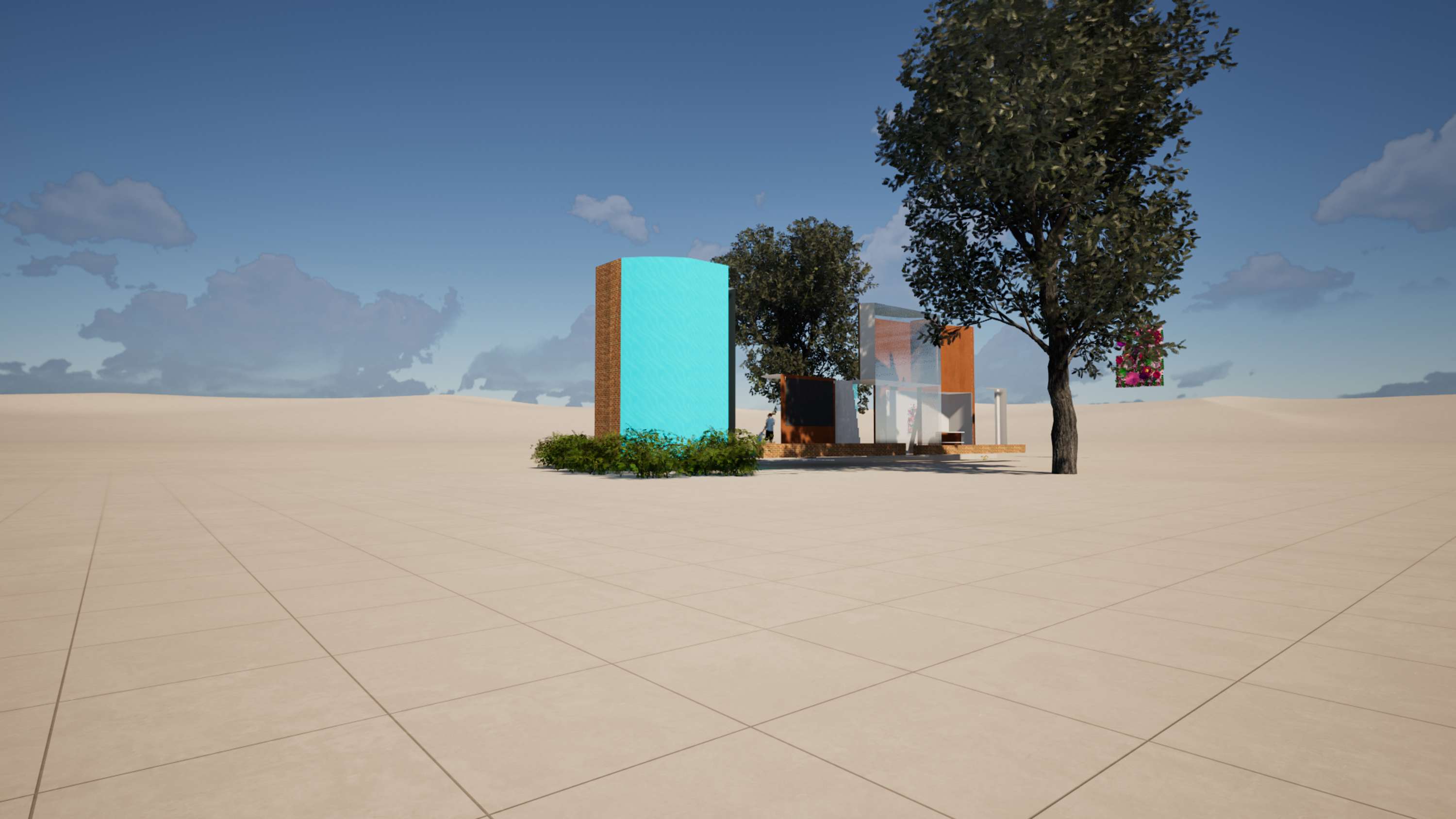 Architecture plus interior design visualisation explored through by Salamat Yusuf