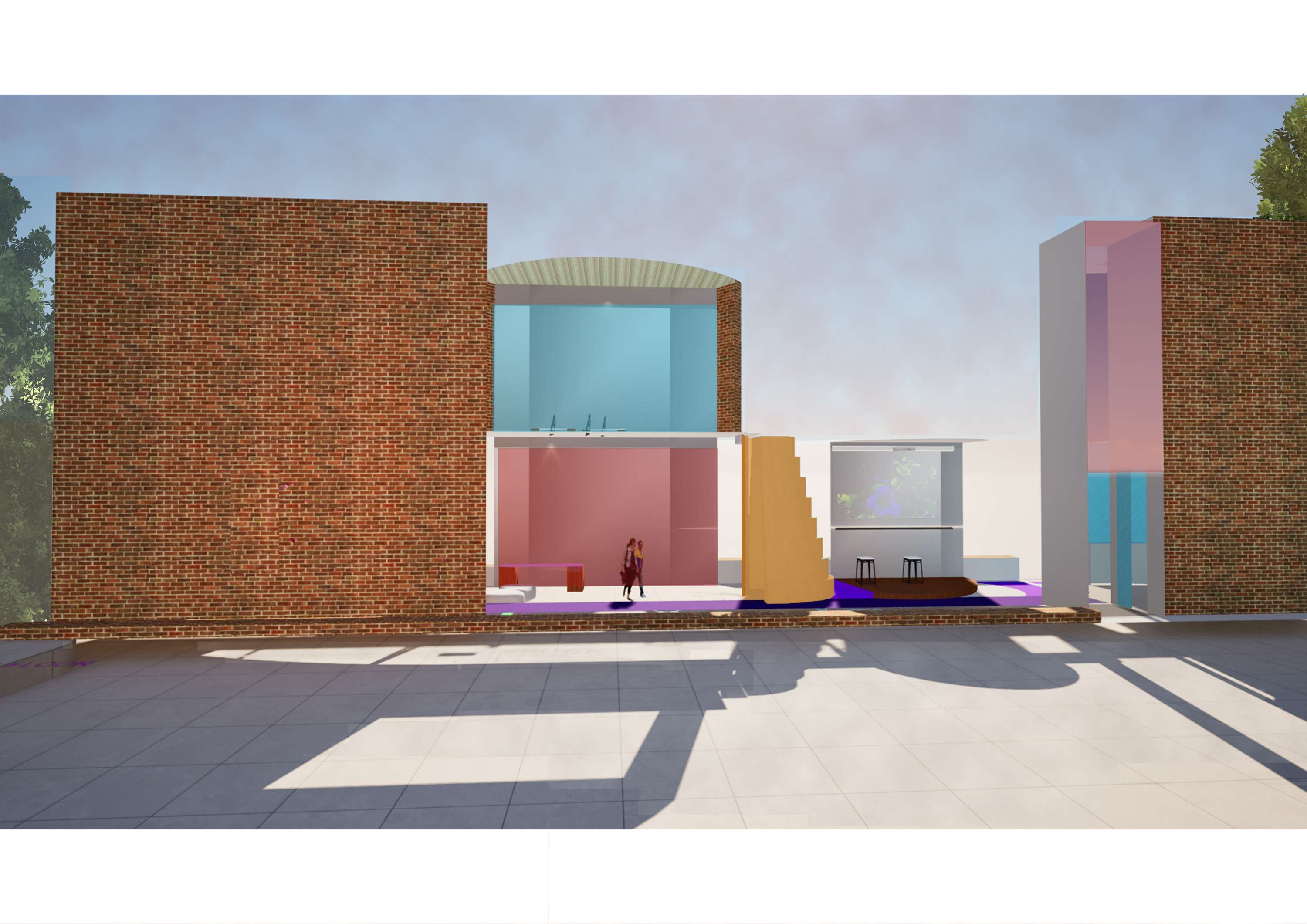 Architecture plus interior design visualisation explored through by Salamat Yusuf