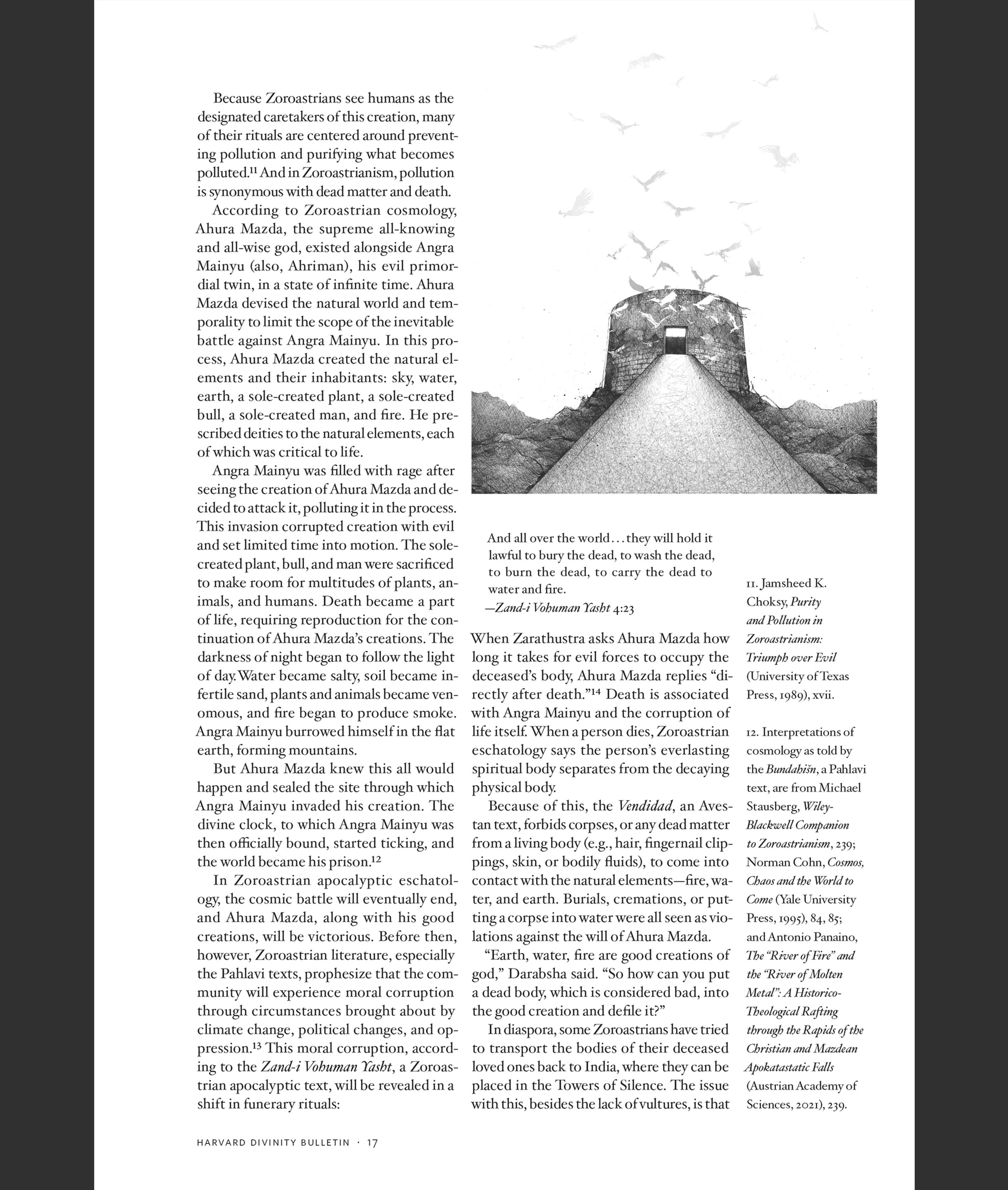 Harvard Divinity Bulletin by Andrew Zbihlyj