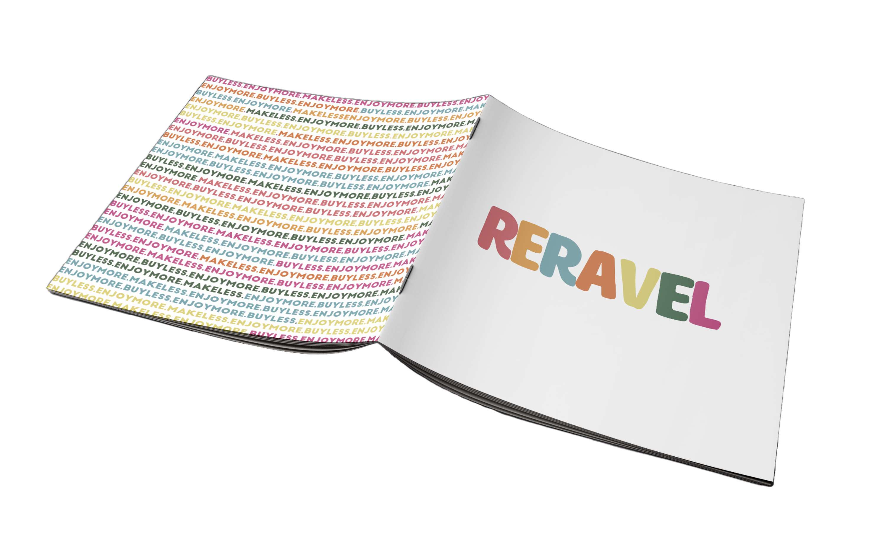 Reravel Branding and guidelines by Sara Garrido