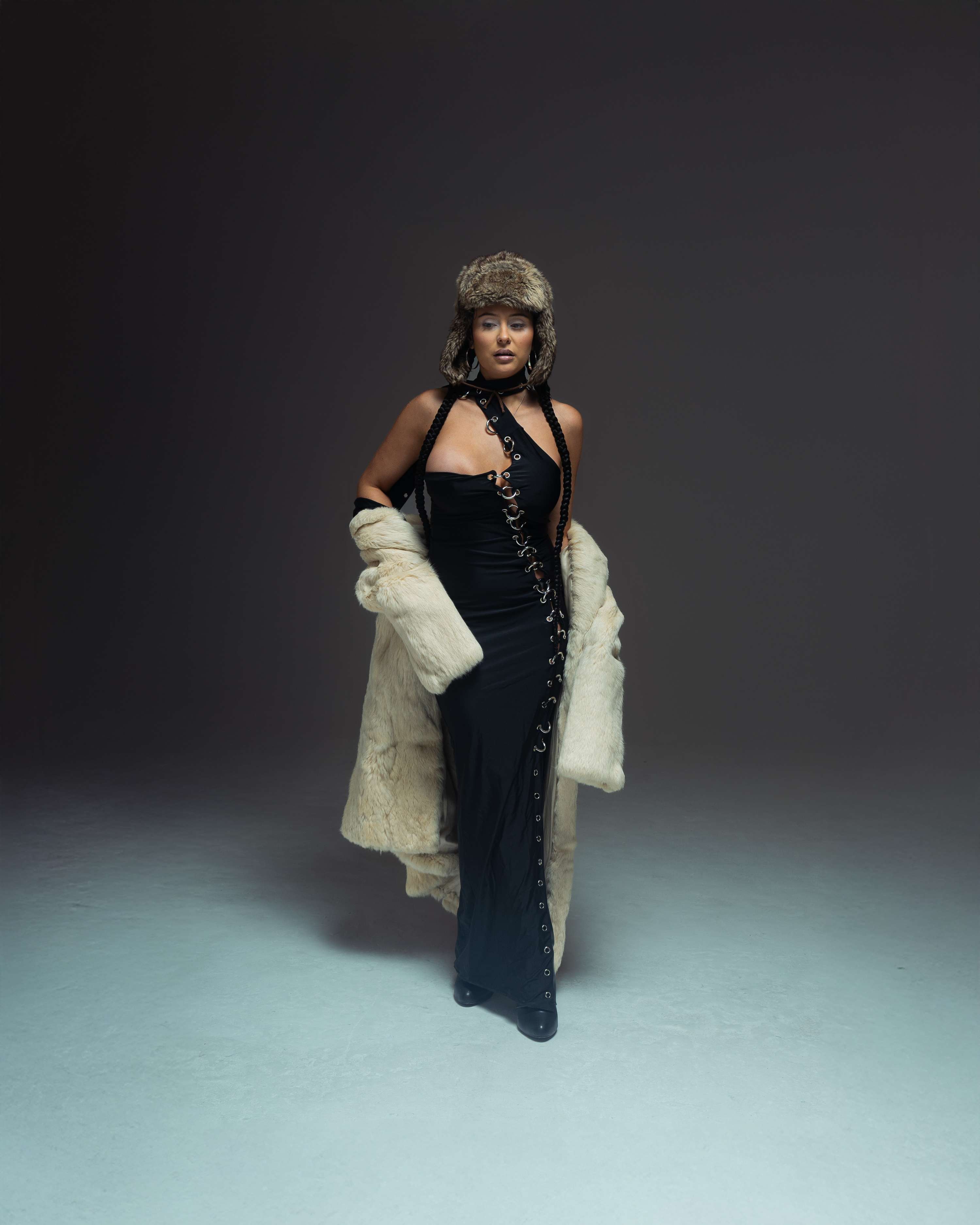 Annie in the studio by Bethan Kelly