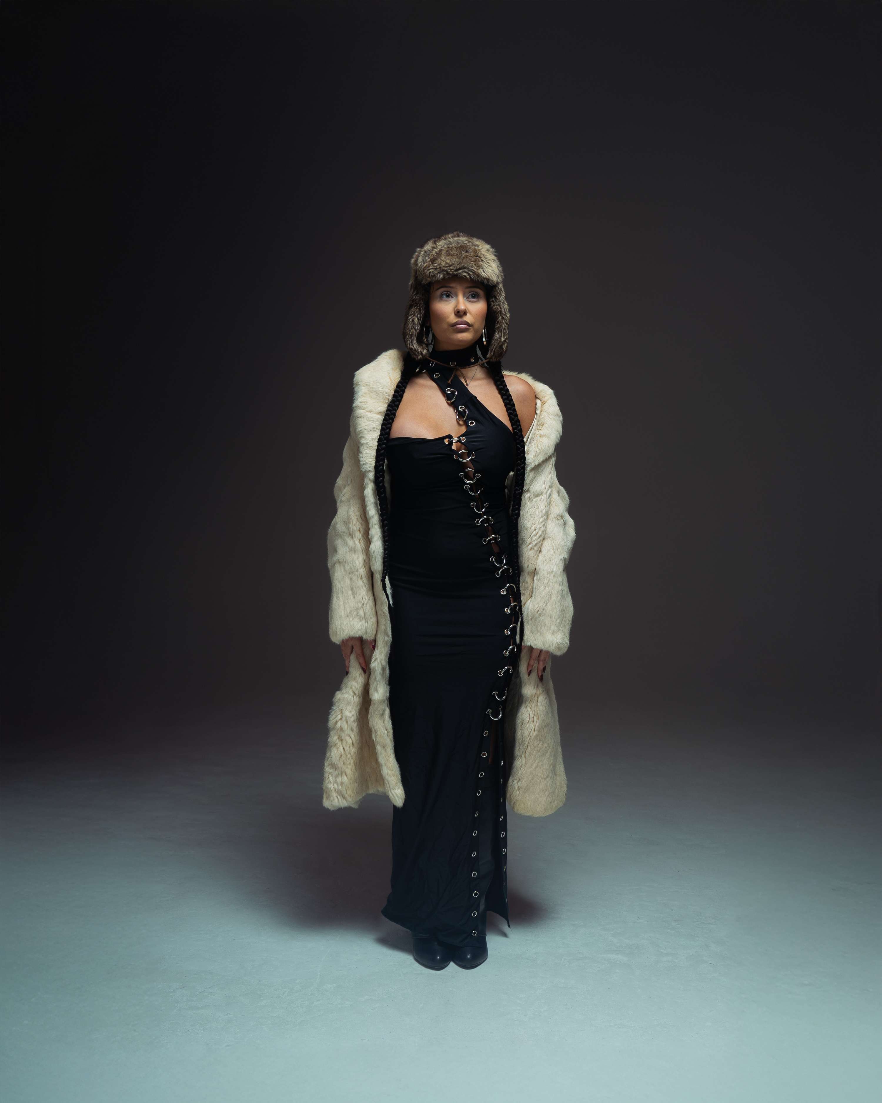 Annie in the studio by Bethan Kelly