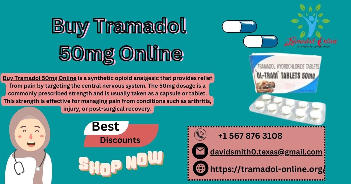 Buy Tramadol 50mg Online Free Delivery in USA | The Dots