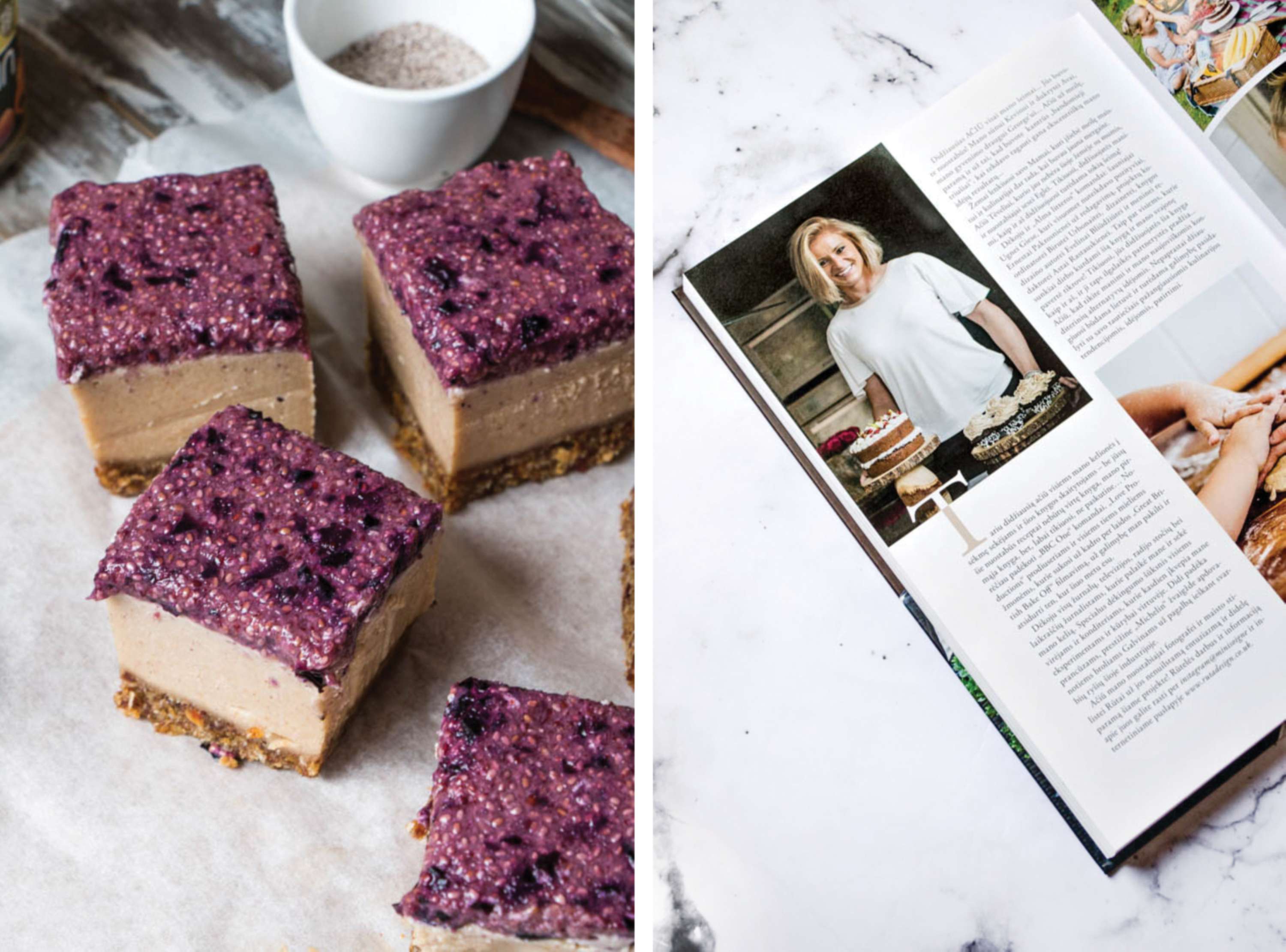 Sweet Alternative cookbook by Ugne Bubnaityte by Ruta Jakstaite