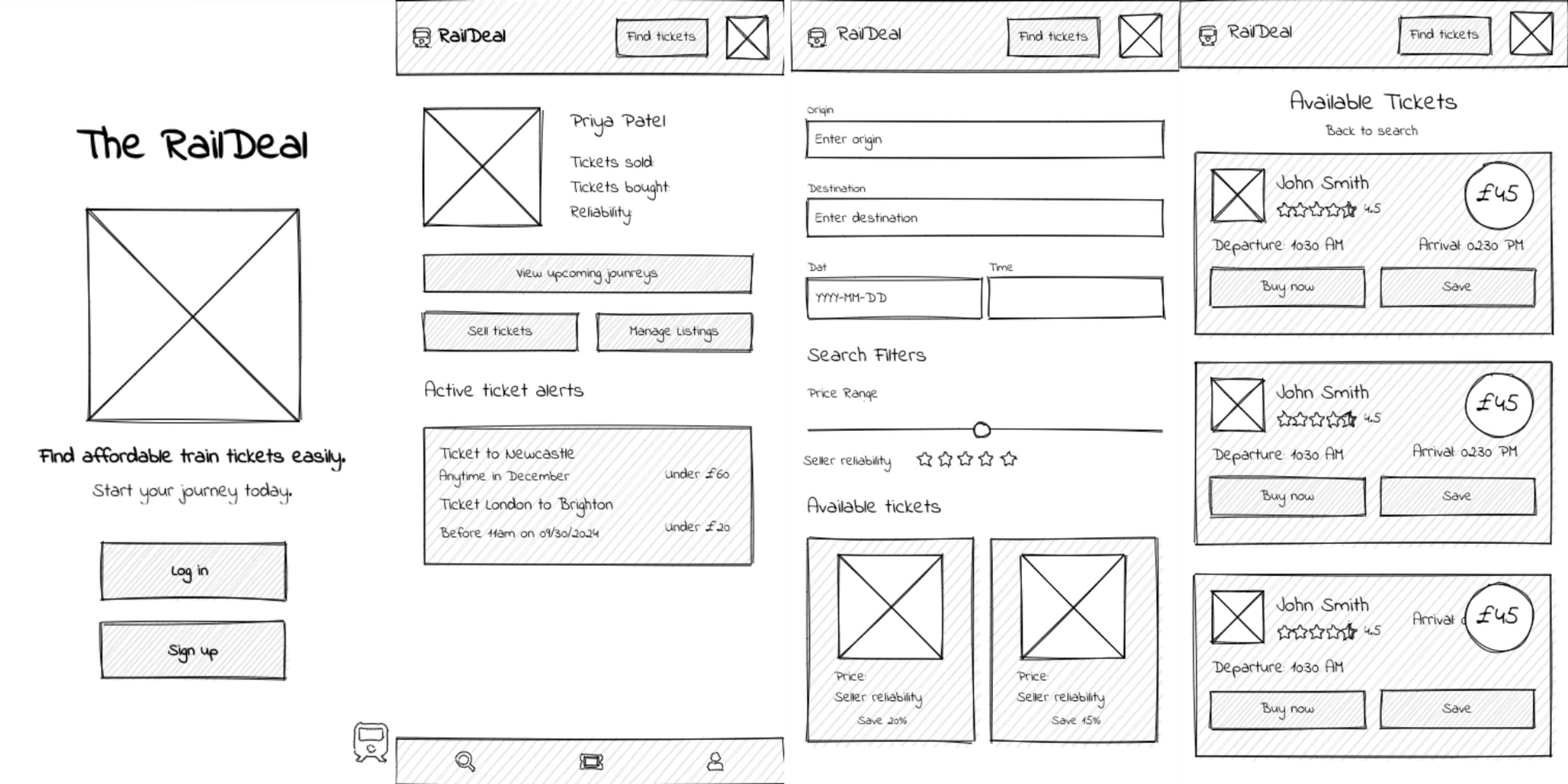 UX Design Project: FAREGround by Kaja Luke