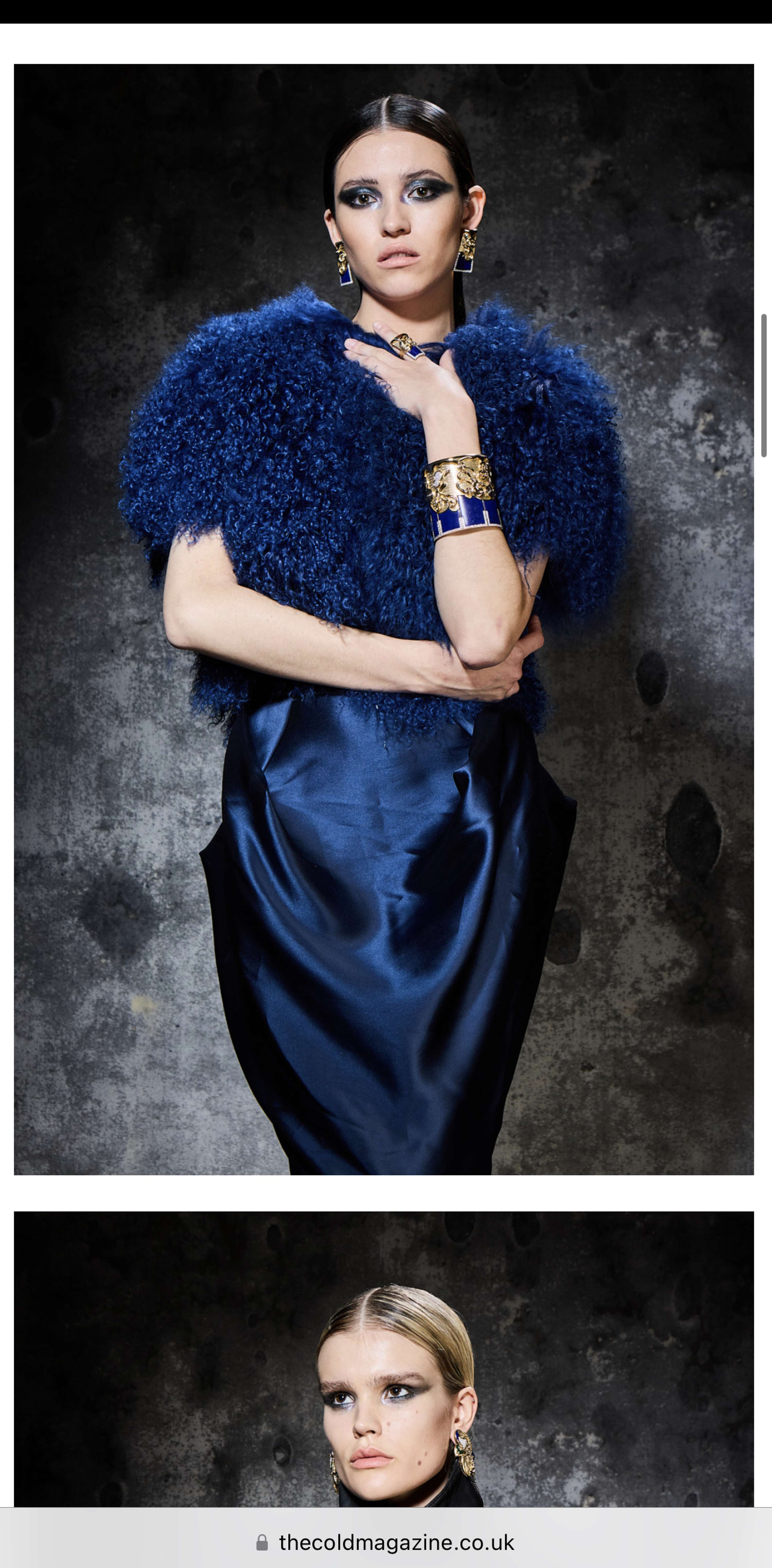 Jayne Pierson LFW Coverage for Cold Magazine by Penelope Bianchi