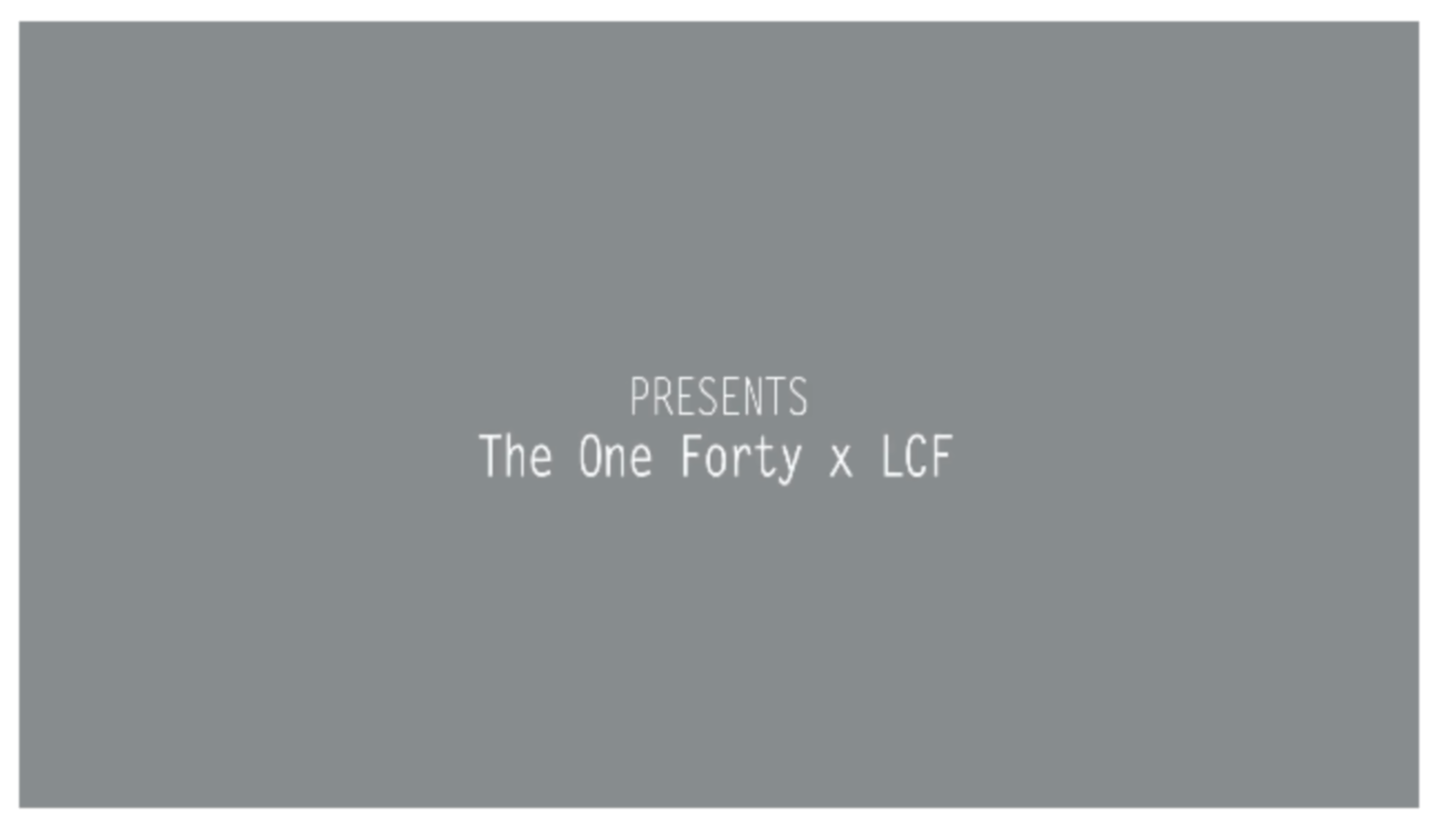 The One Forty by Jennifer Hore