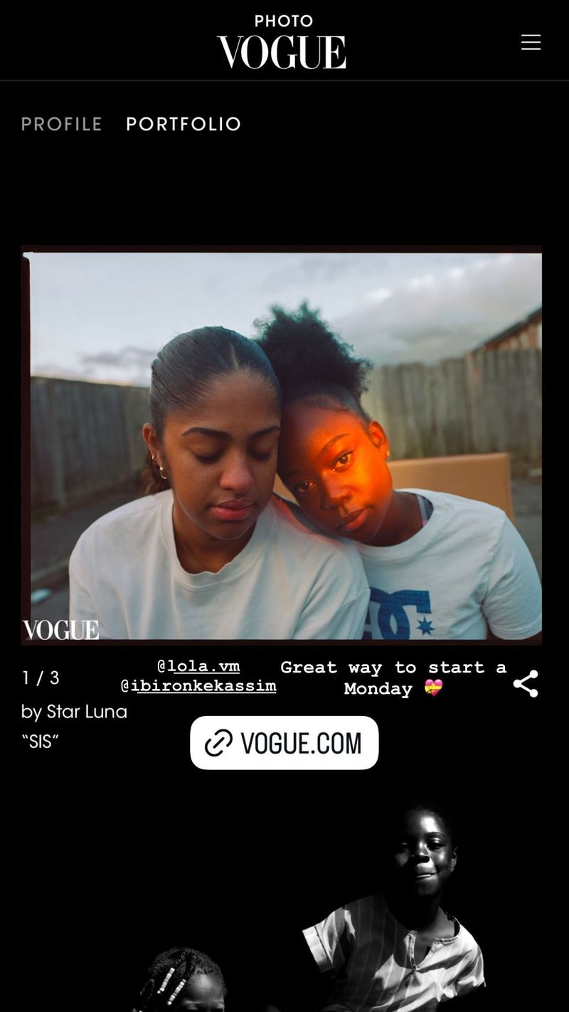 Another PhotoVOGUE feature by Star 