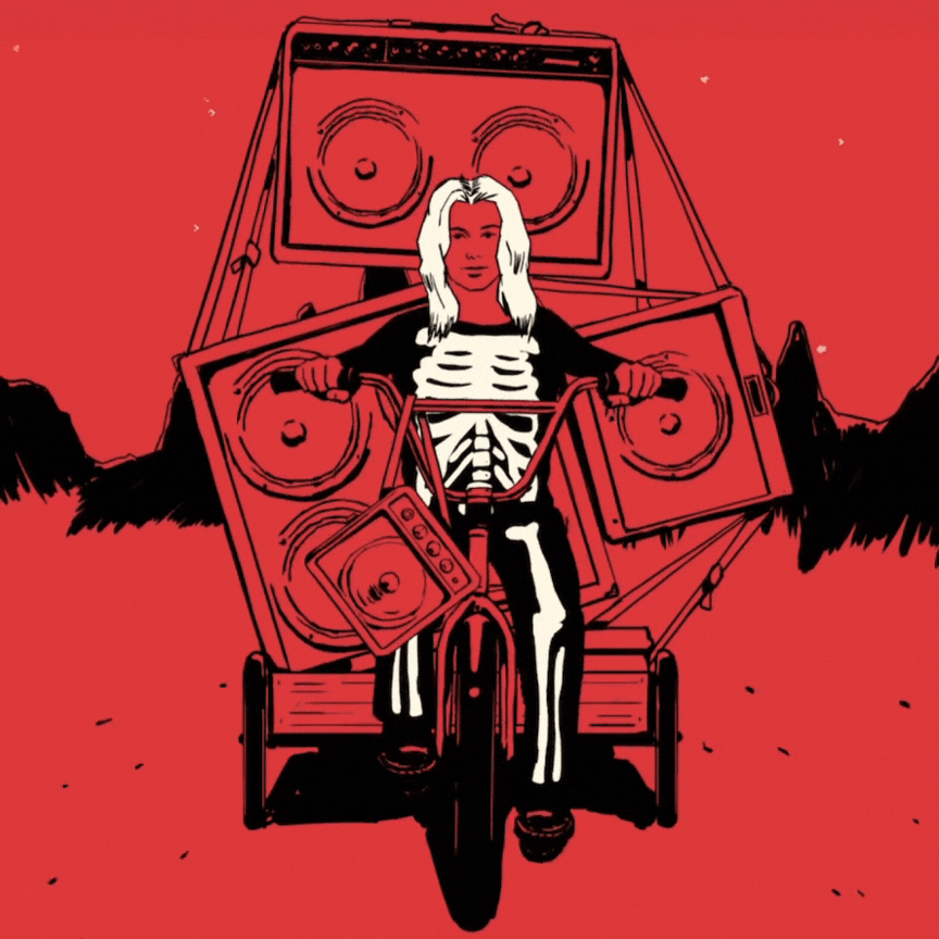 Designer R&D Project - Phoebe Bridgers Animation by F That | Digital Creative Agency