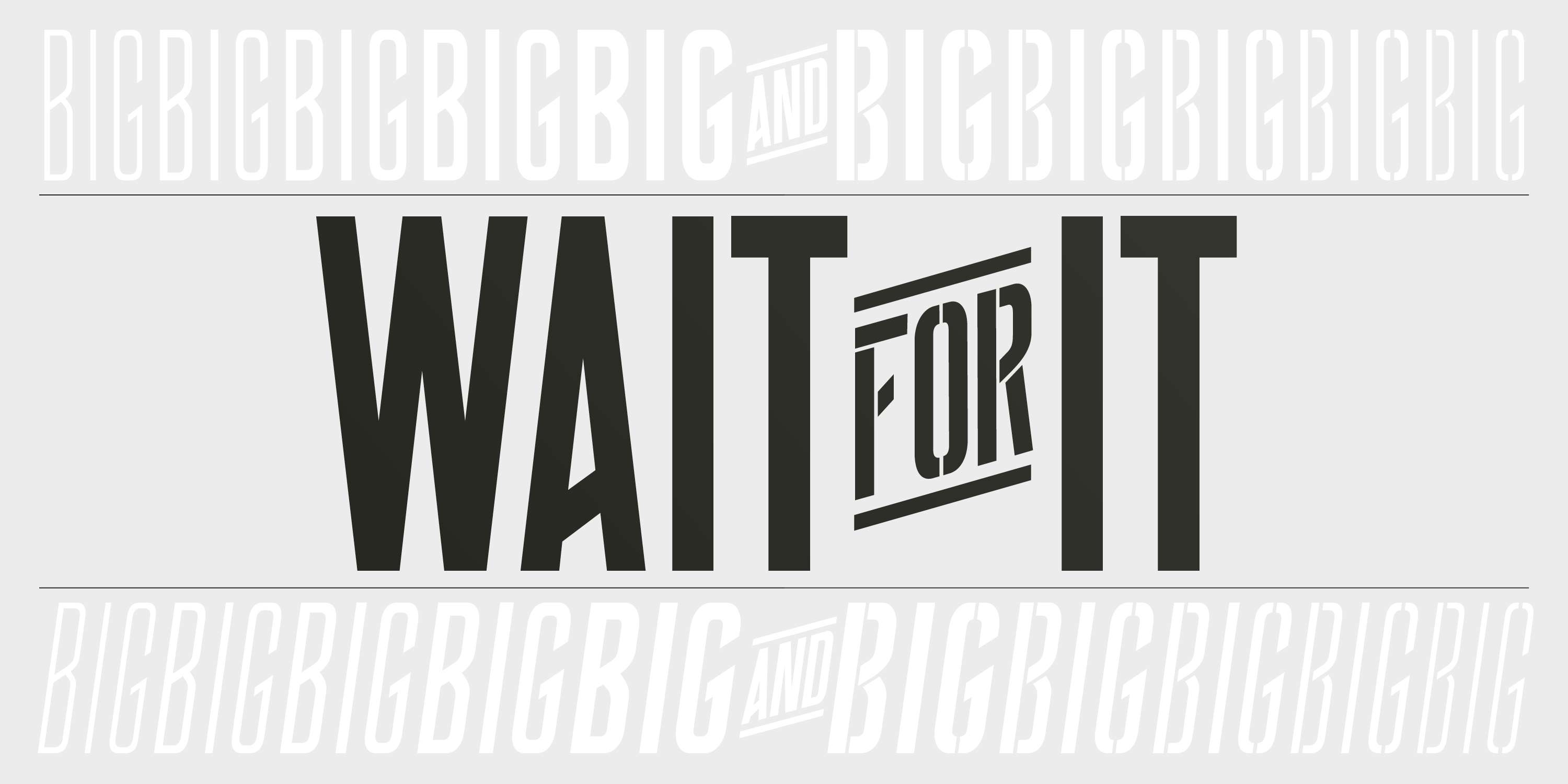 BIG Font by João Miranda