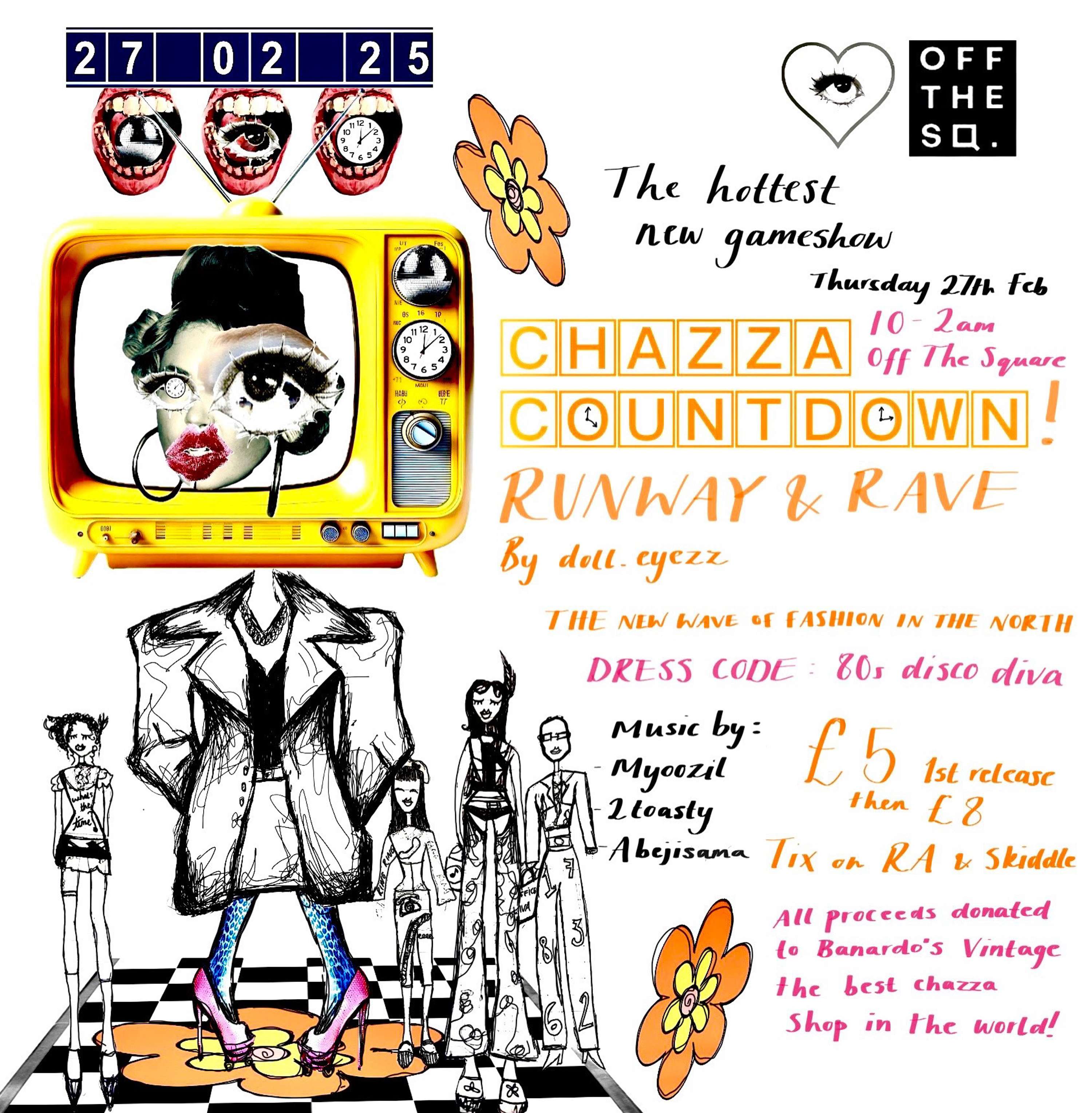 Chazza countdown-runway and rave by Madeline Street
