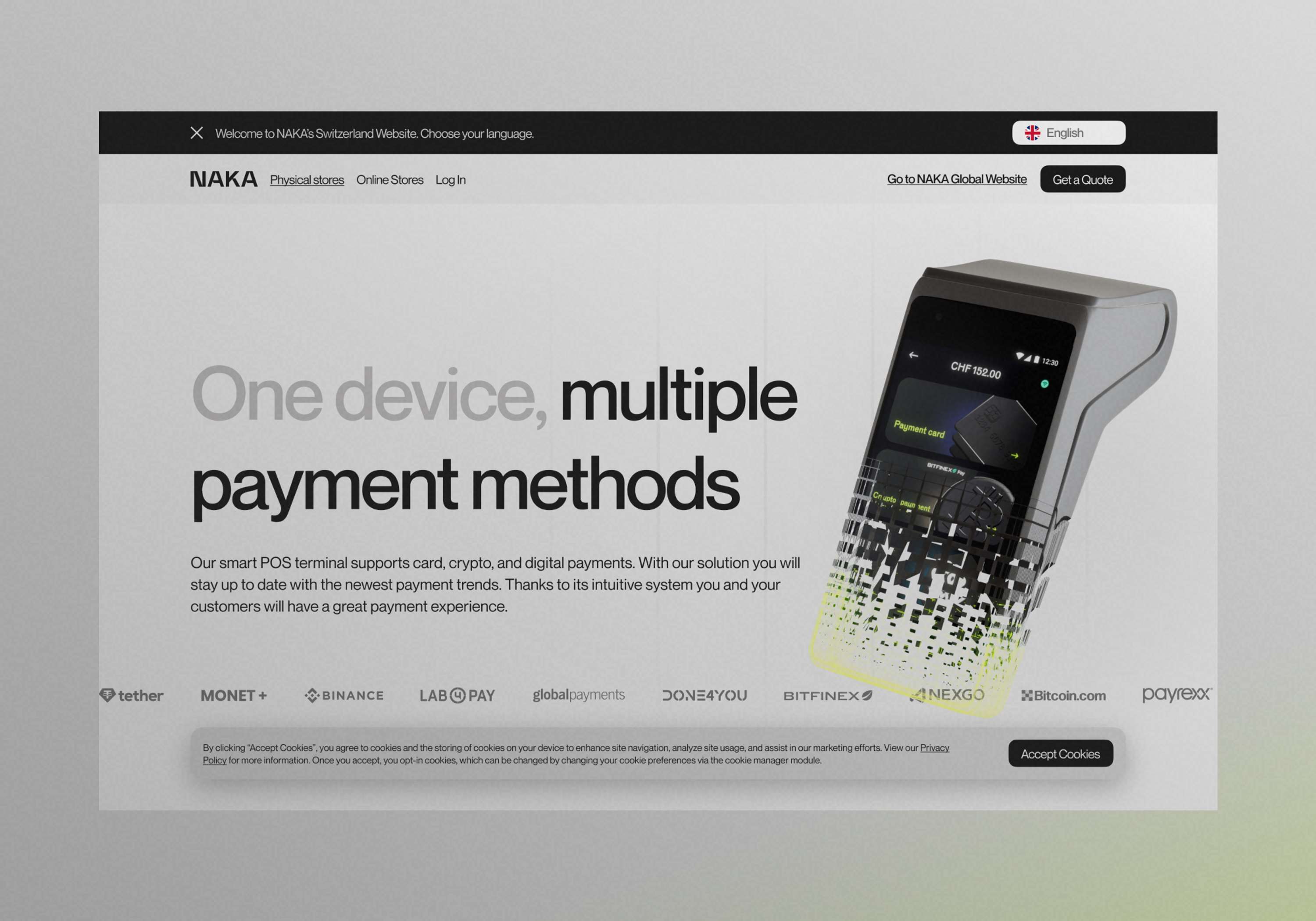 NAKA Switzerland | Web Design and Webflow Development by The Wall d.o.o.