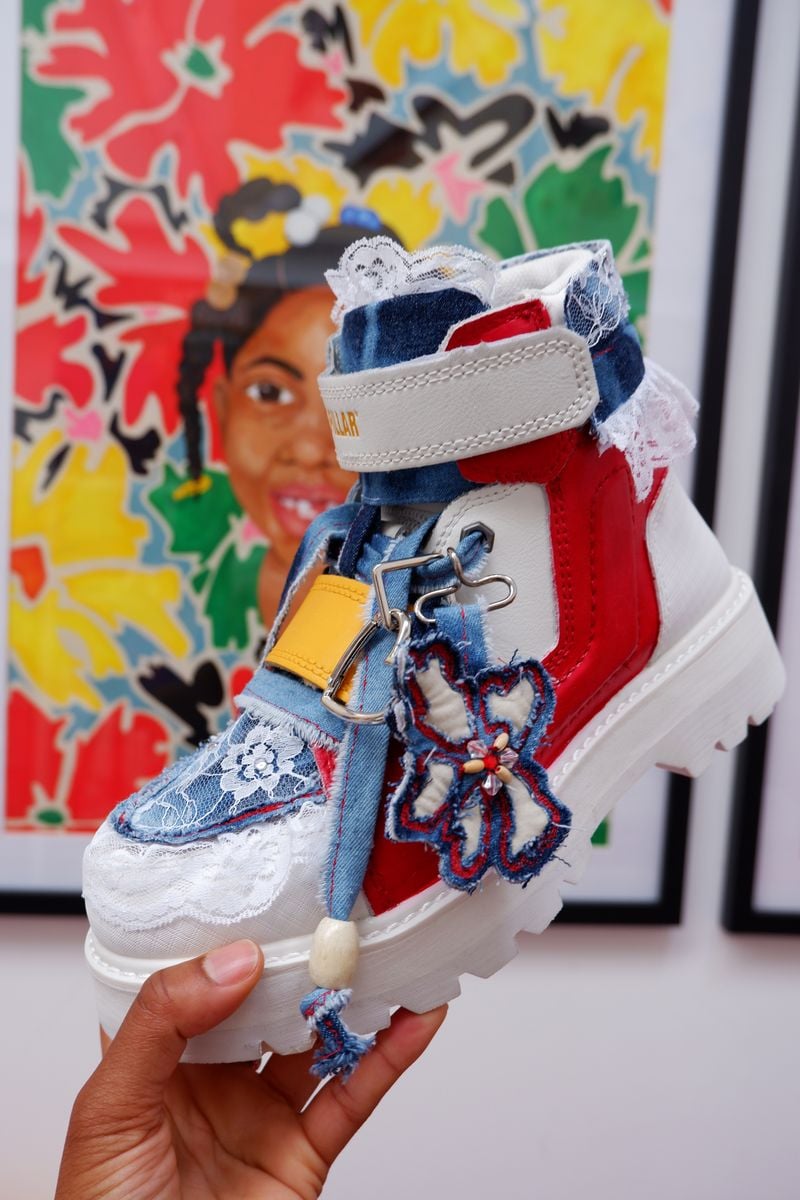 CAT Footwear Customisation by Kay Davis