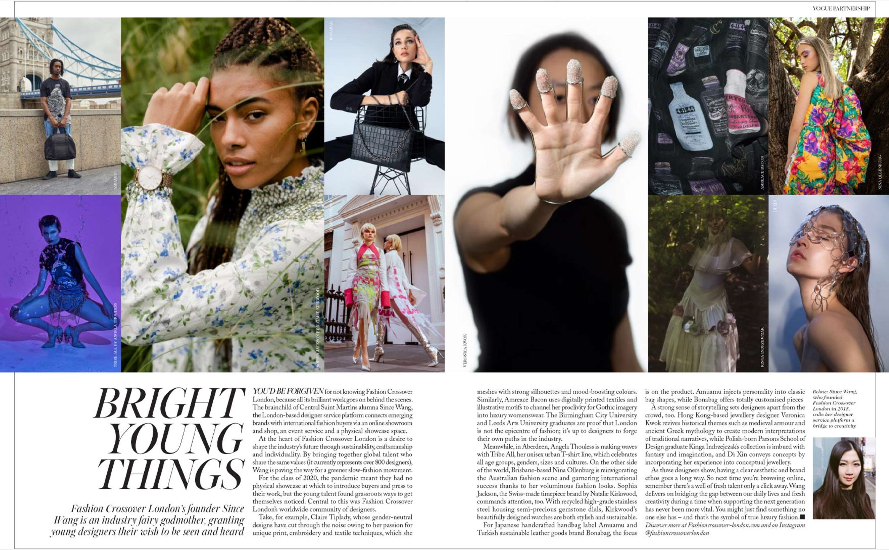 Vogue Feature, April 2021 by amreace paige