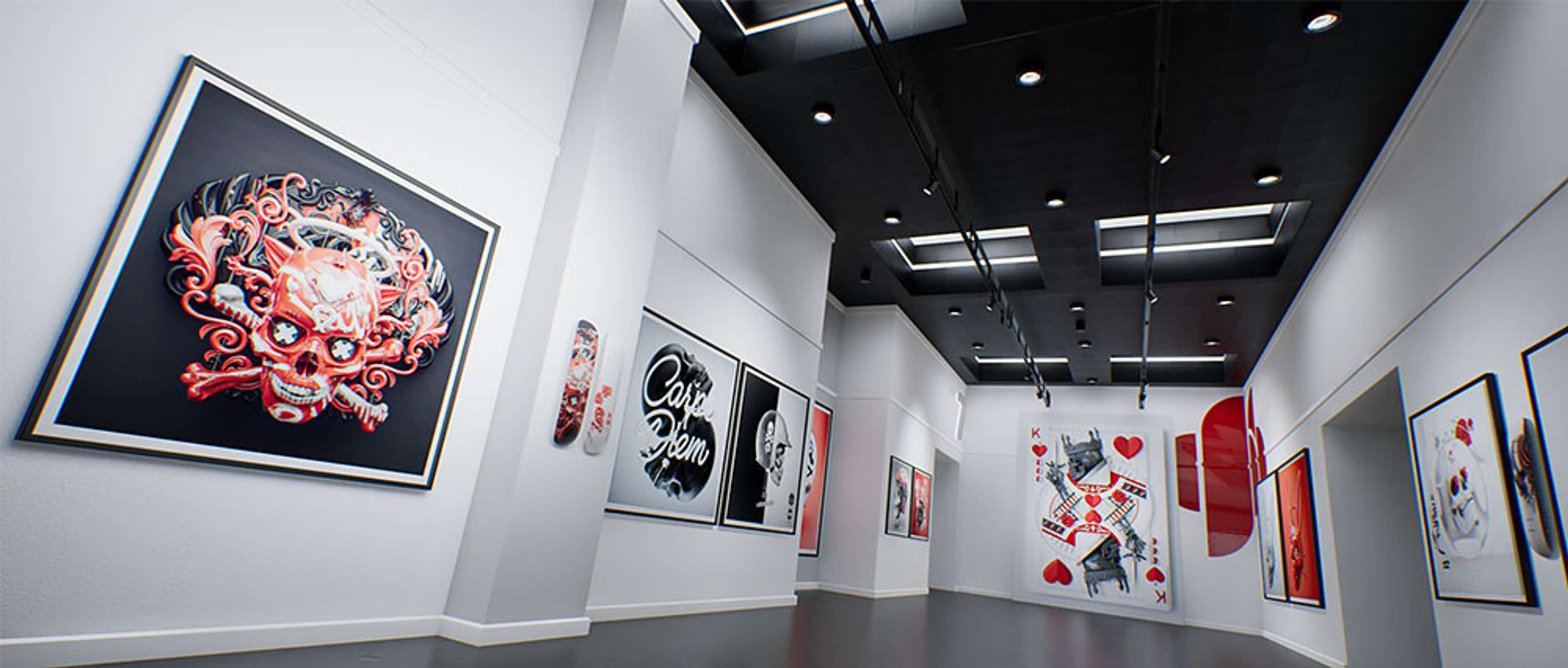 Grafika66 - Virtual Gallery Unreal Engine App by Baz Pringle