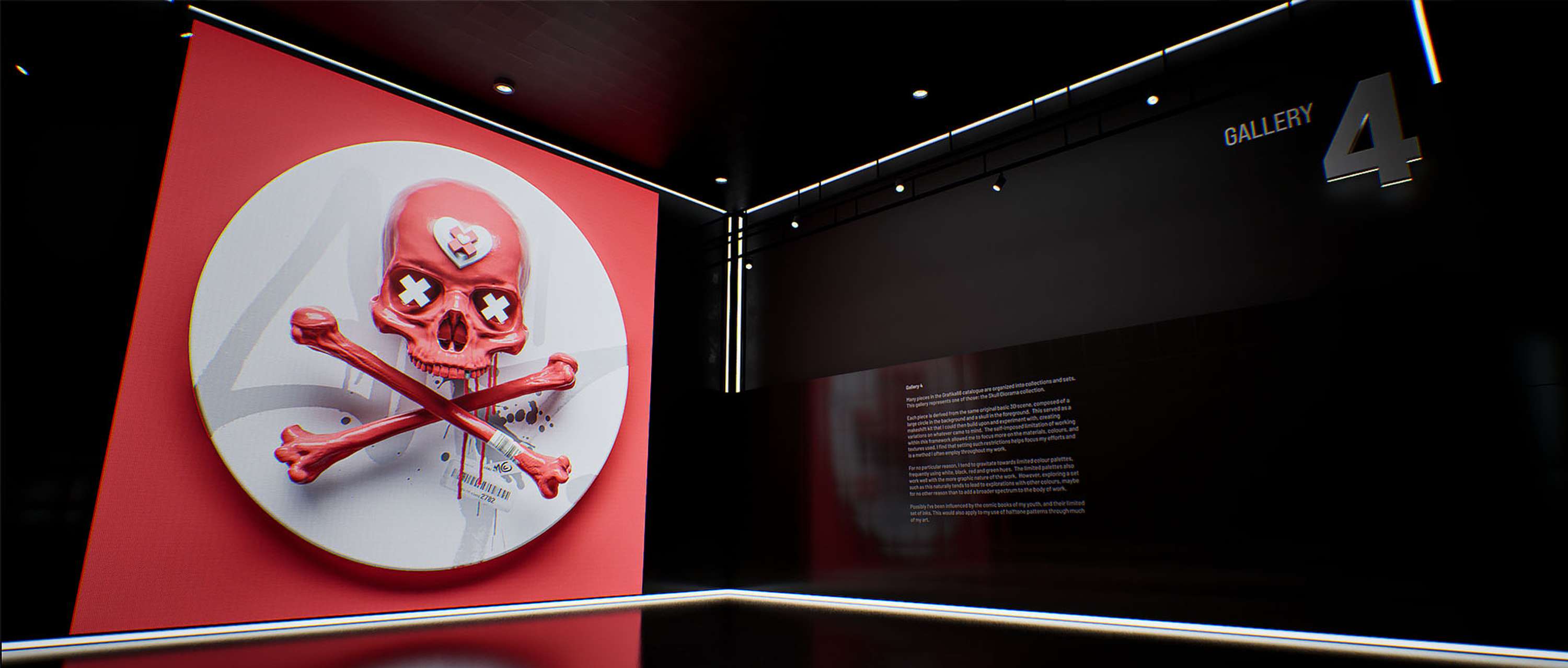 Grafika66 - Virtual Gallery Unreal Engine App by Baz Pringle