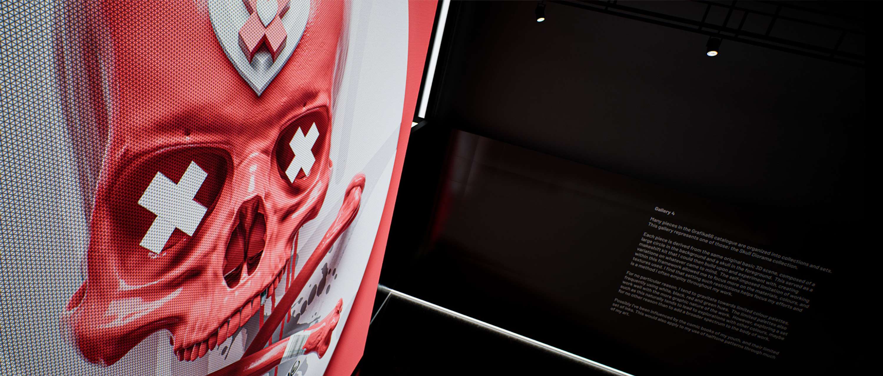 Grafika66 - Virtual Gallery Unreal Engine App by Baz Pringle